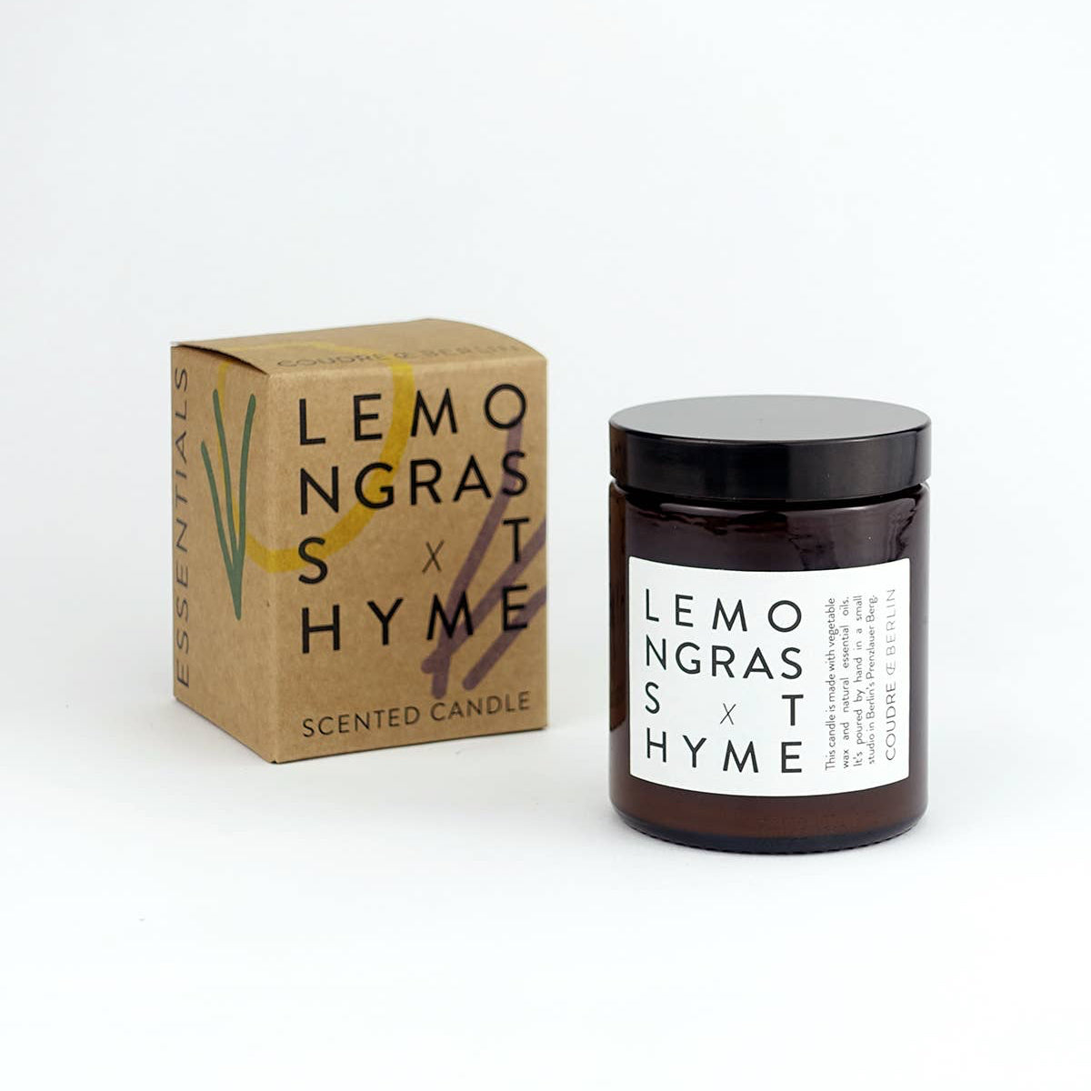 Lemongrass x thyme / ESSENTIALS Duftkerze