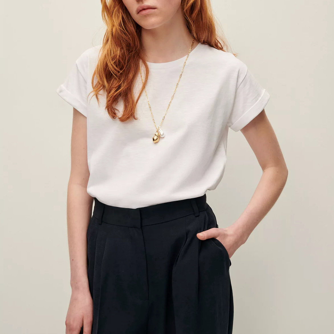 SESSUN Albano T-Shirt White