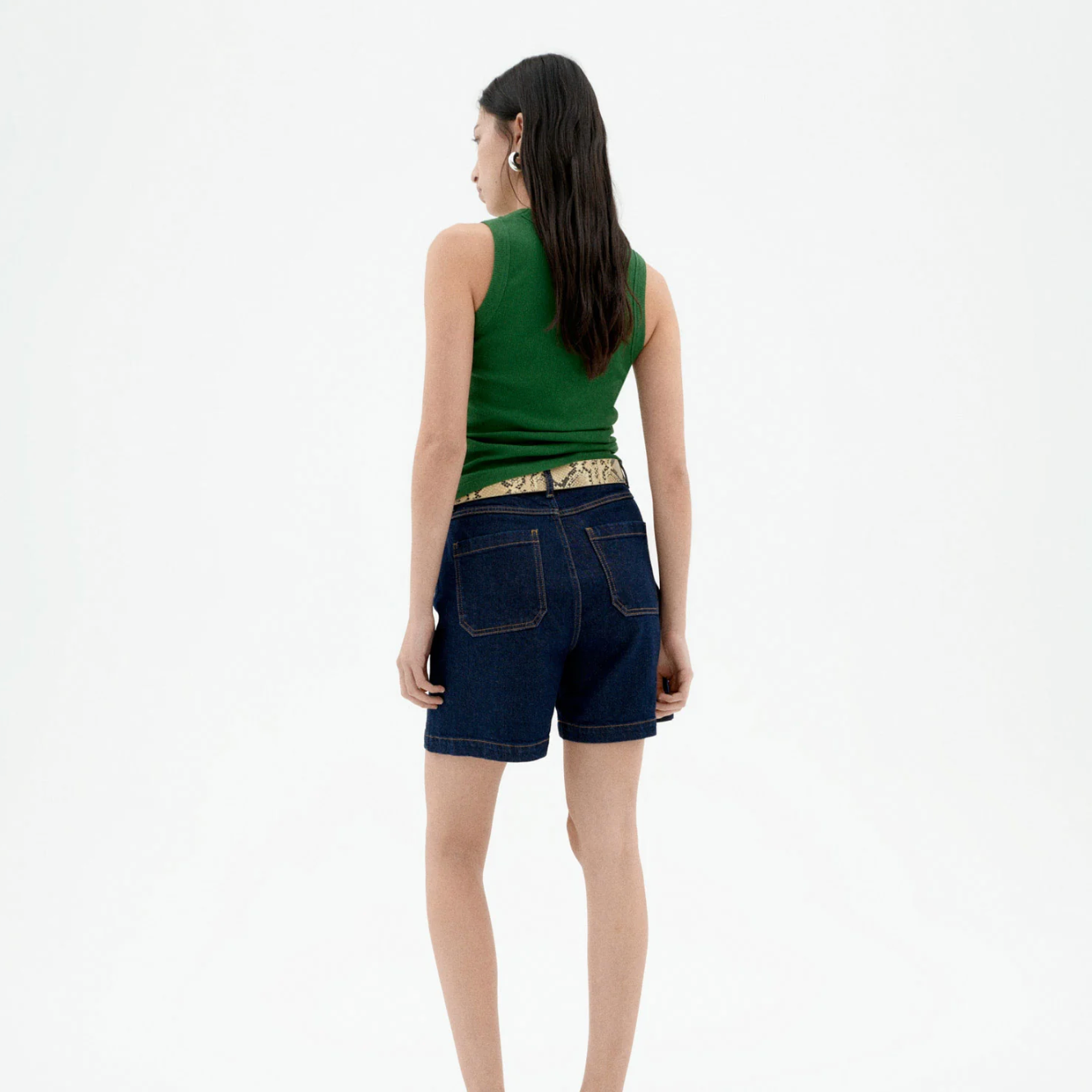 THINKING MU Juliette Tanktop Grün