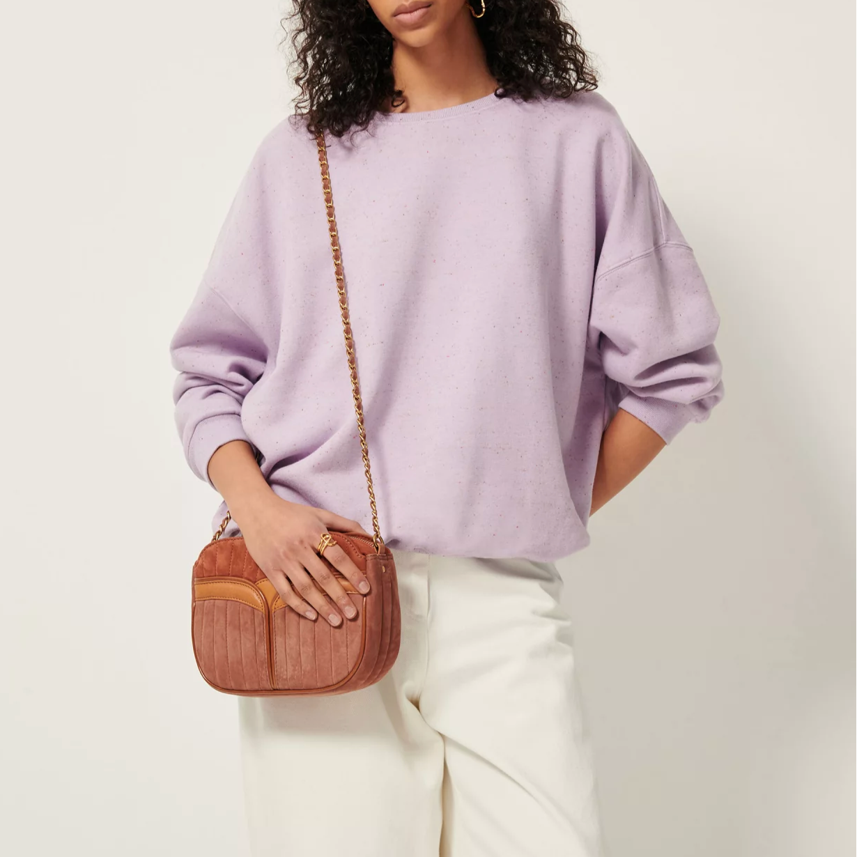 SESSUN Chebbi Sweatshirt Lila