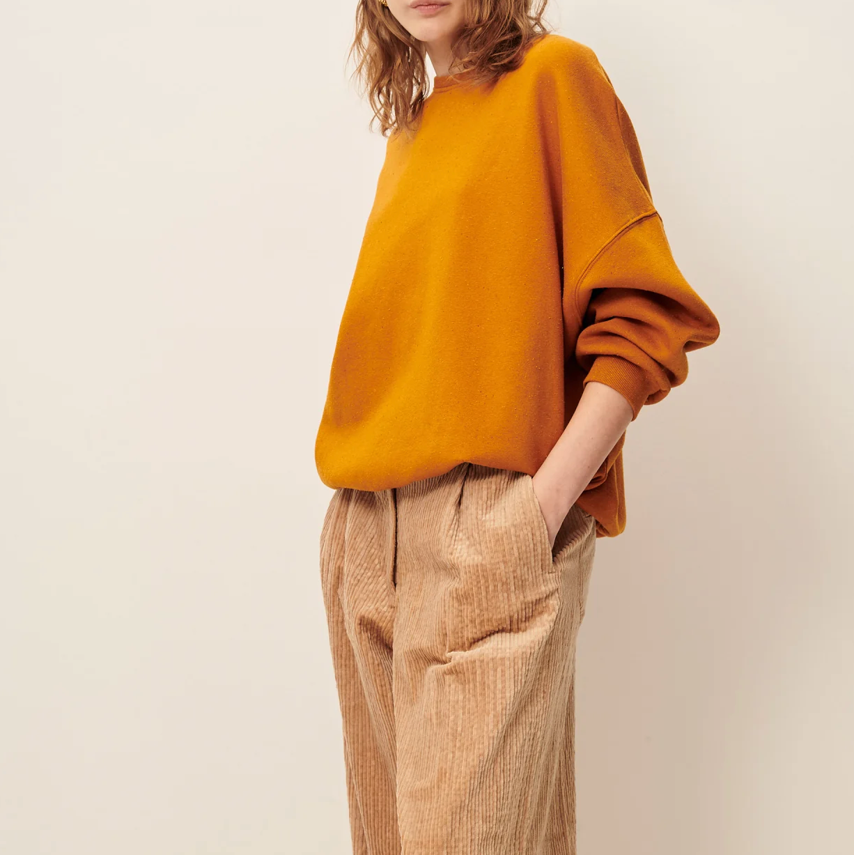 SESSUN Chebbi Sweatshirt Mango