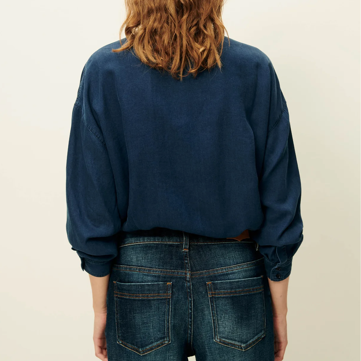 SESSUN Jaynim Indigo Hemd