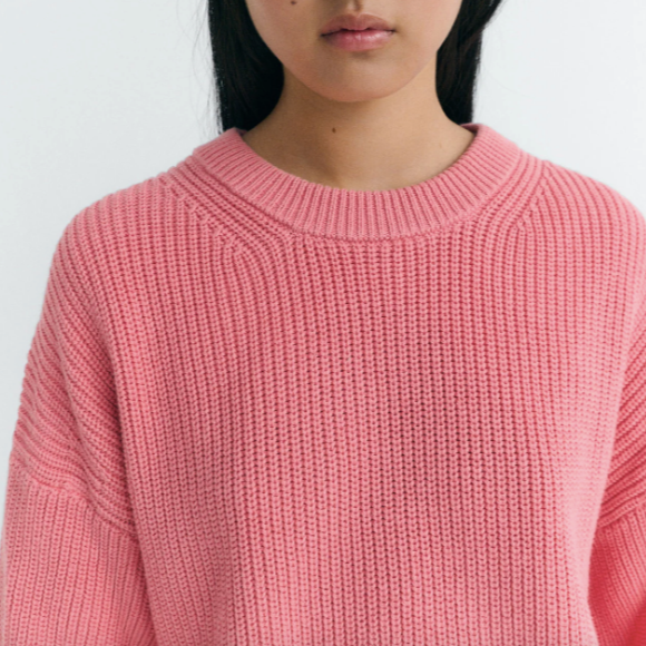 THINKING MU Rosa Strickpullover Carmen