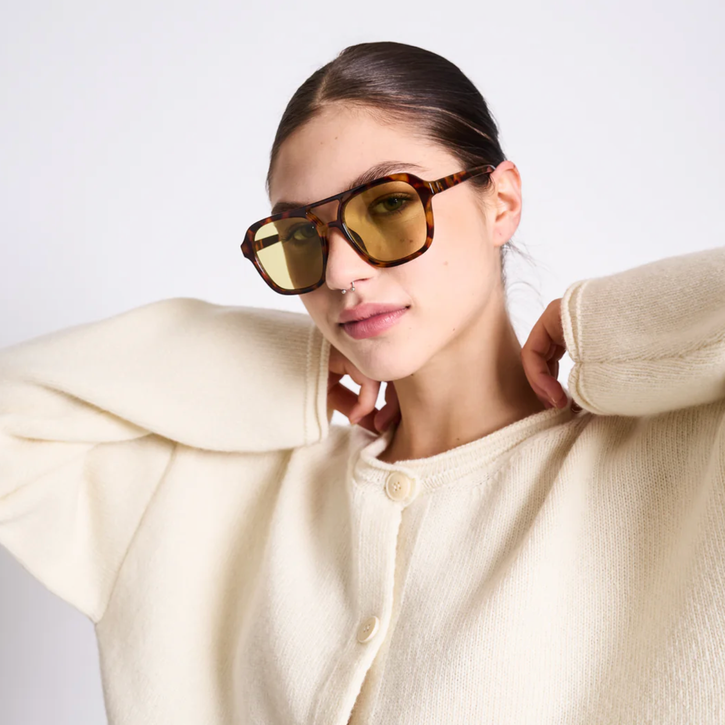JANN JUNE Oversized Woll Cardigan Tinco