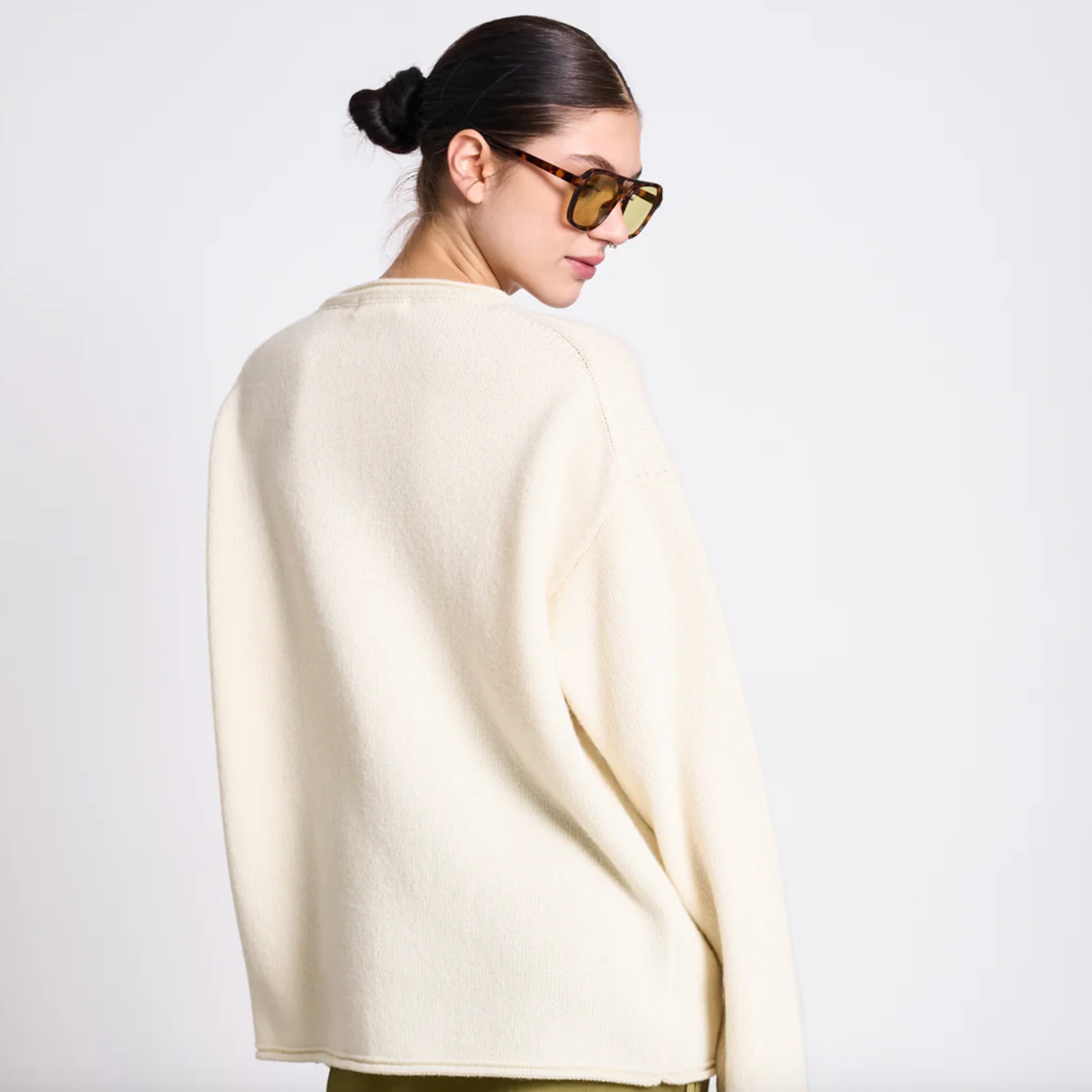 JANN JUNE Oversized Woll Cardigan Tinco