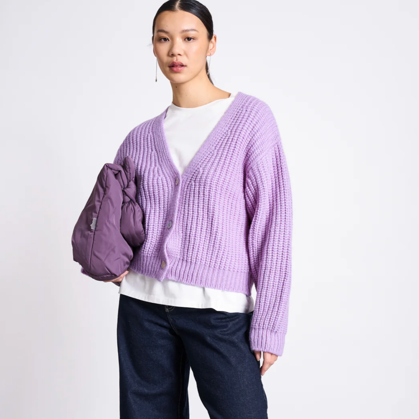 JANN JUNE Oversized Cardigan WOOLY LENA