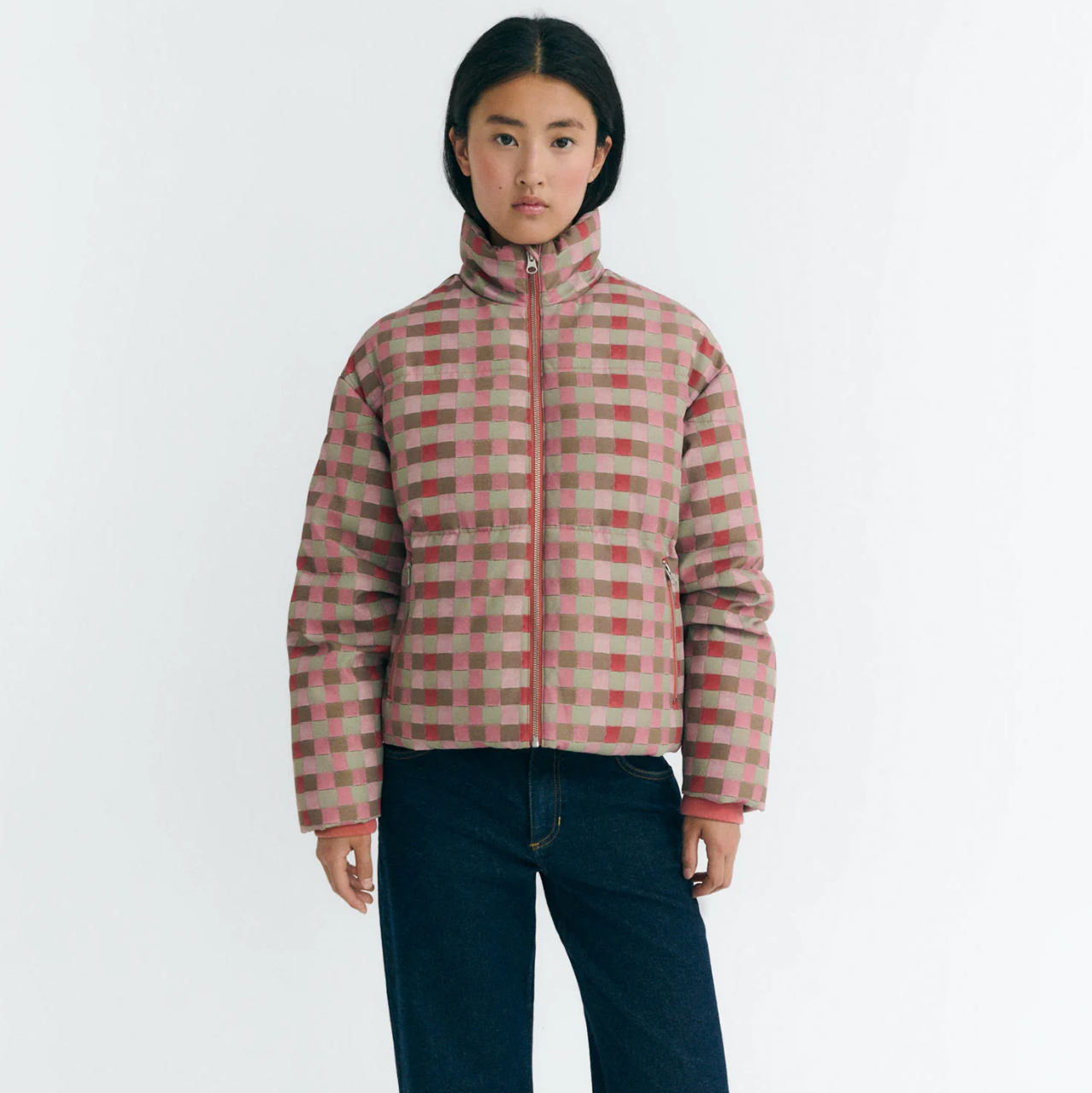 THINKING MU gesteppte Jacke GEMMA