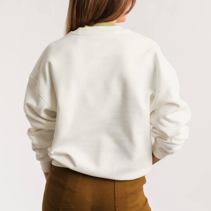 TWO THIRDS Hagen Pullover Ecru