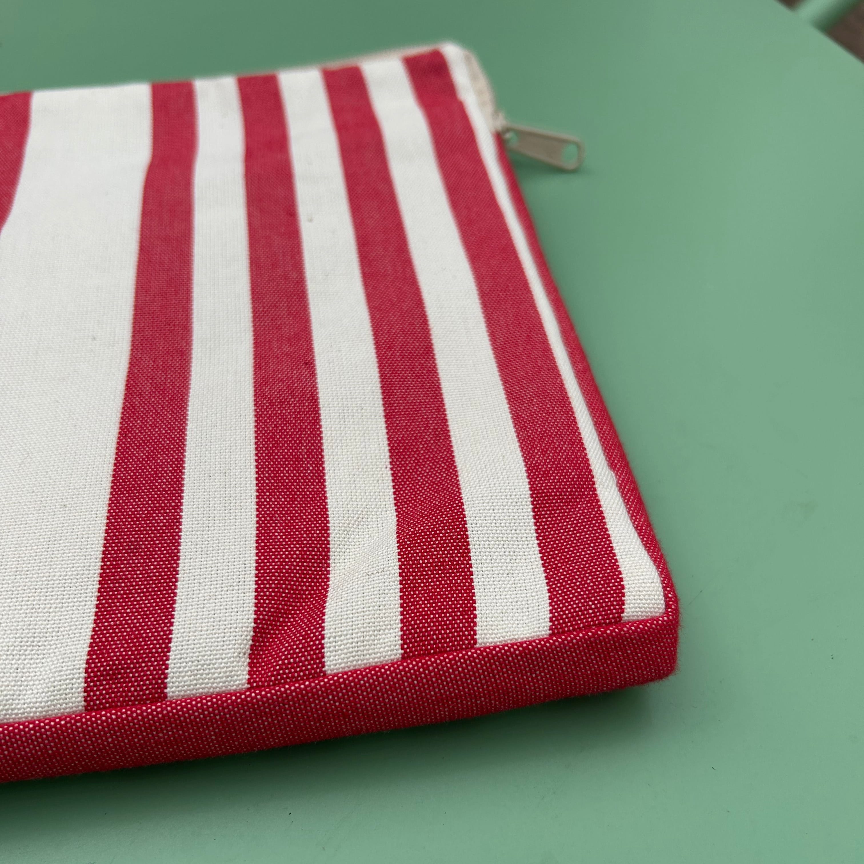 Laptop Case Étui Streifen Rouge