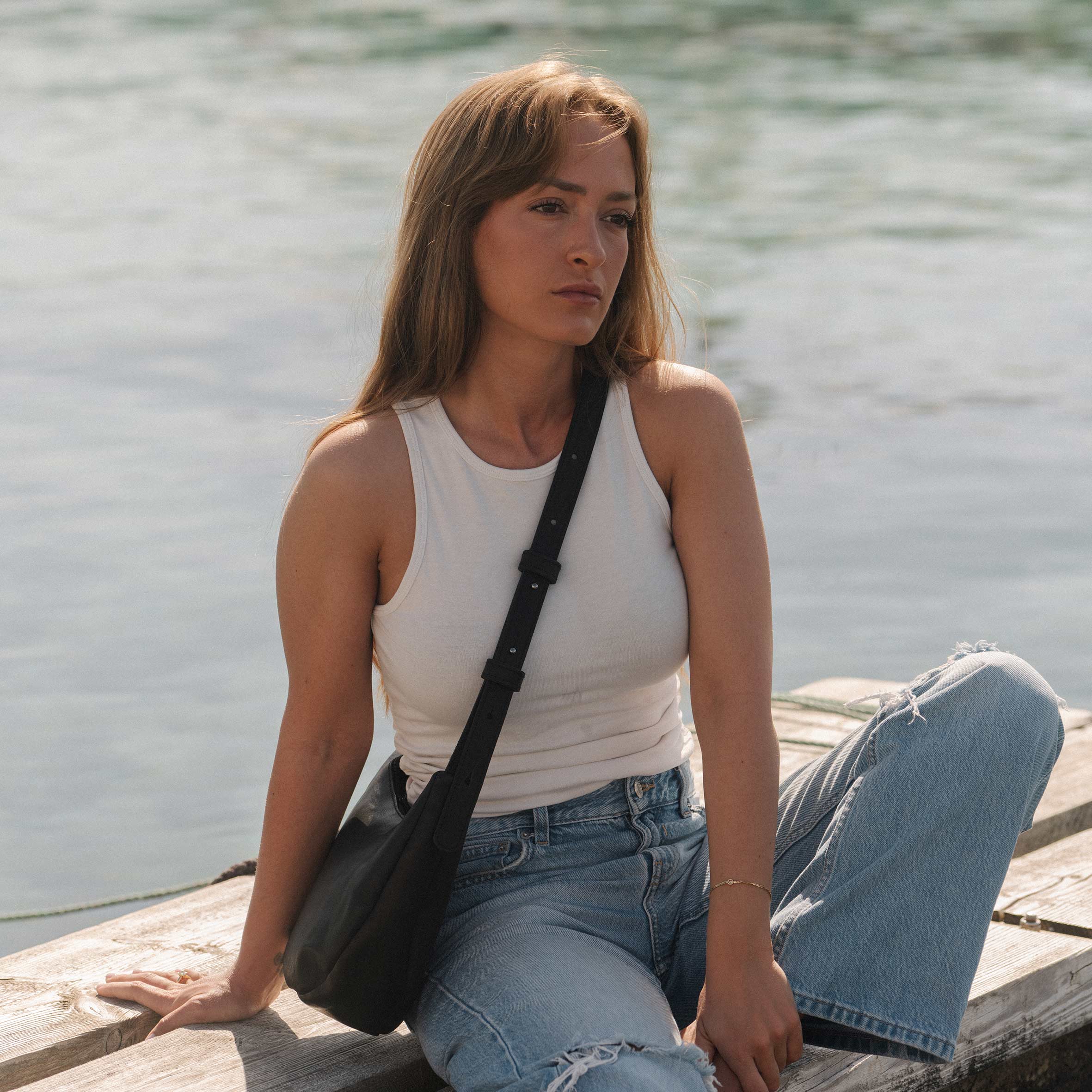 Lune Bag Leder