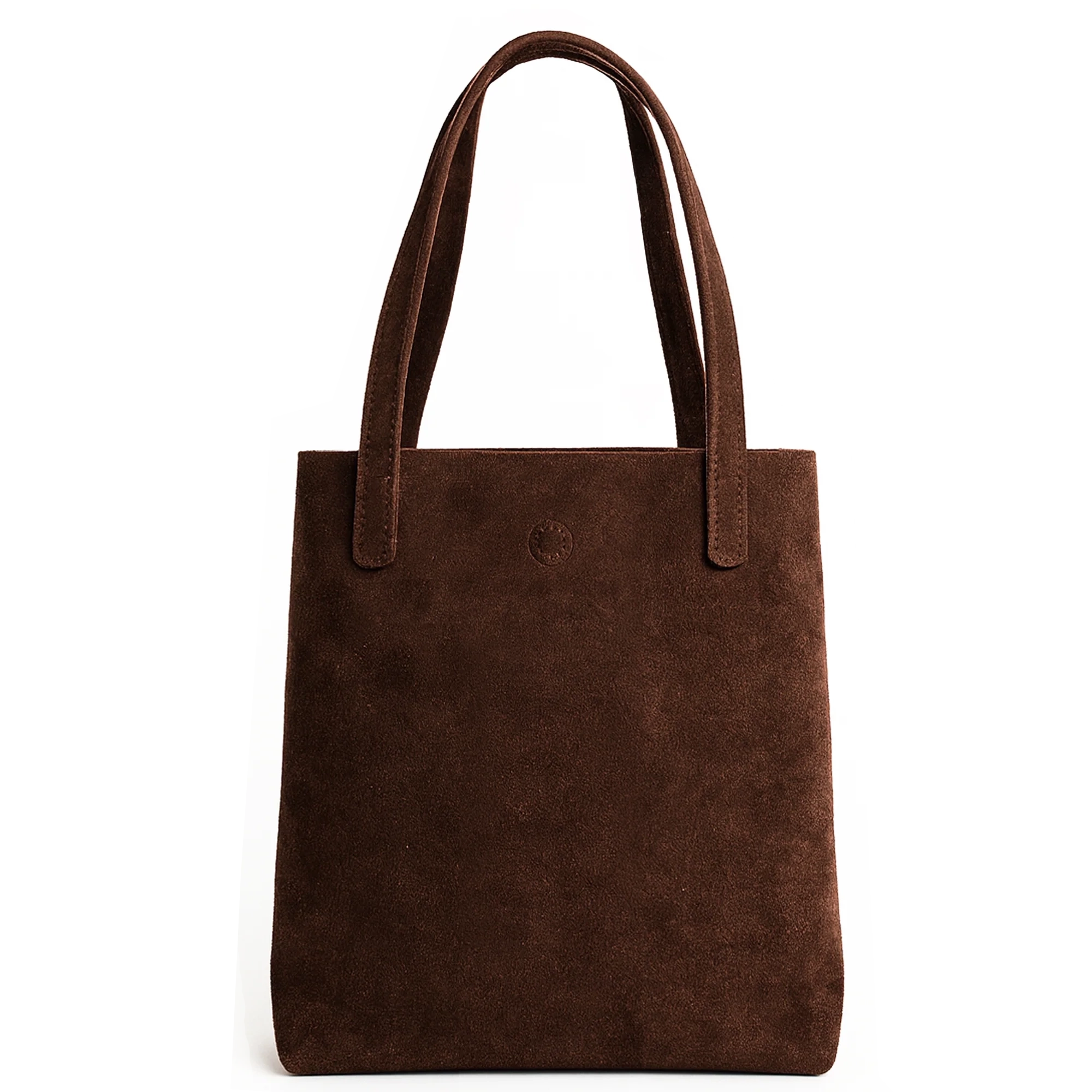 Solea Tote Bag Suede Chocolat