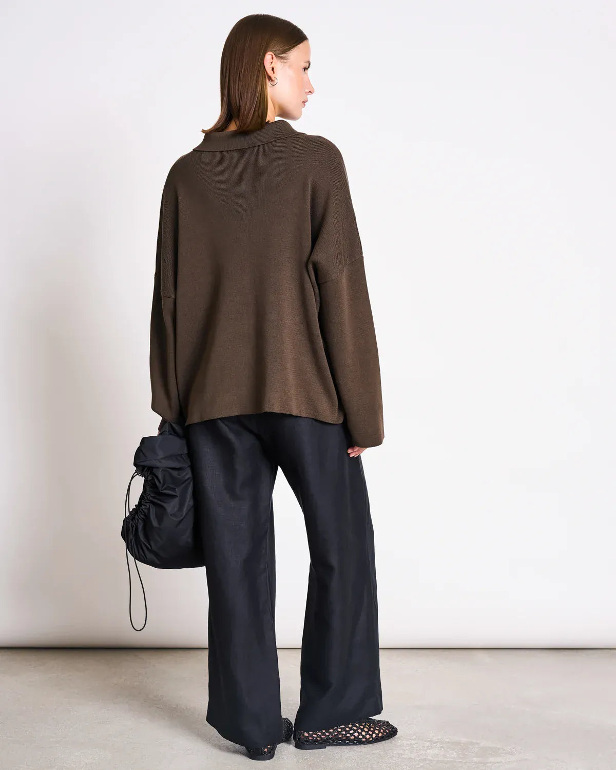 JAN 'N JUNE JANN JUNE Anjo Cardigan Mud JANN JUNE Anjo Cardigan Mud JAN 'N JUNE