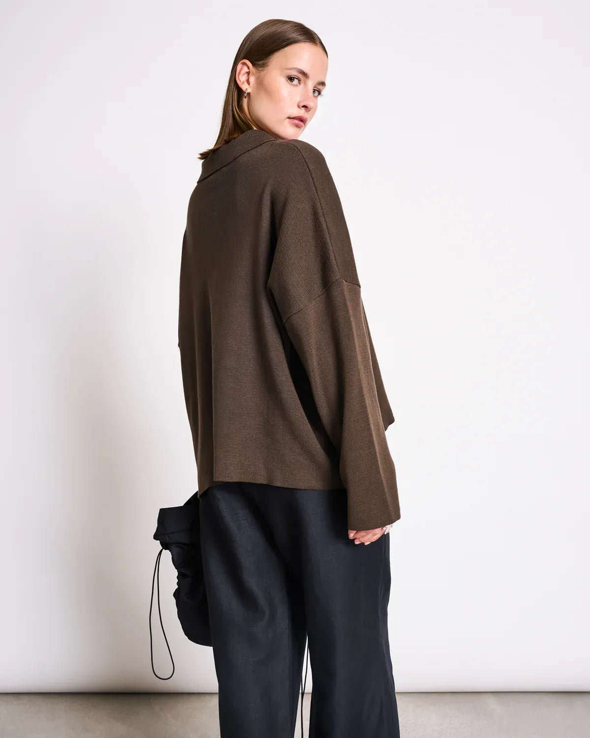 JAN 'N JUNE JANN JUNE Anjo Cardigan Mud JANN JUNE Anjo Cardigan Mud JAN 'N JUNE