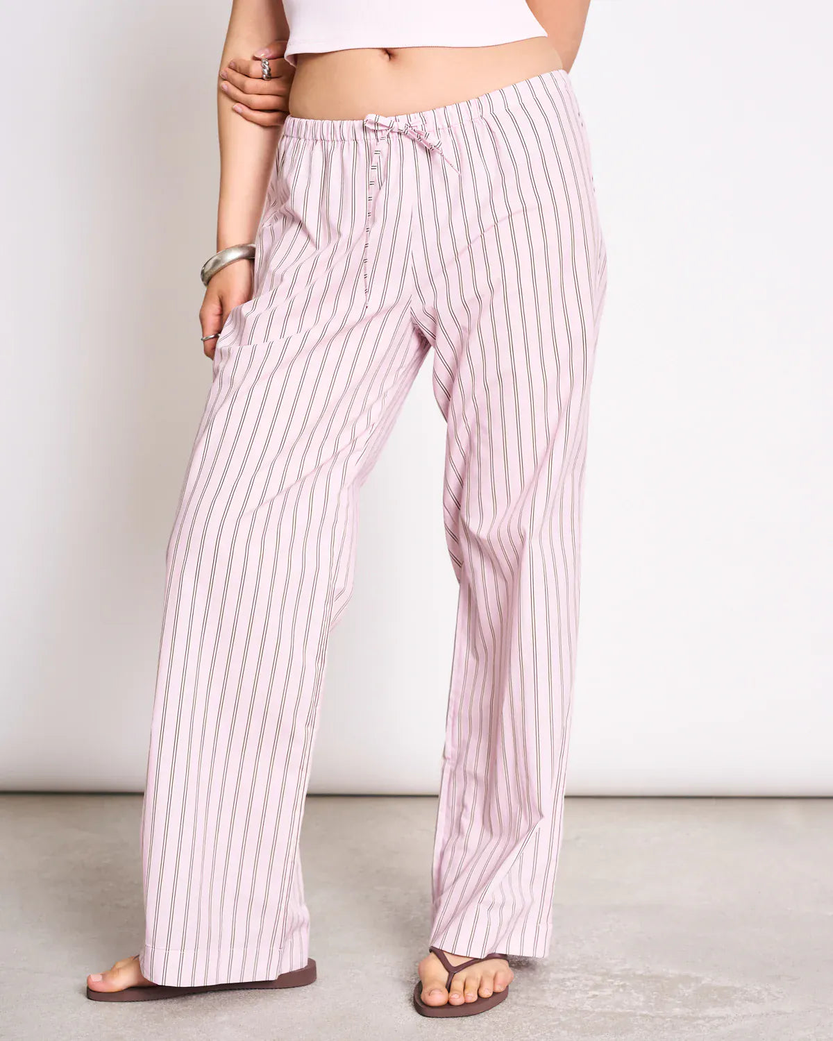 JANN JUNE LIGHT ORCHID STRIPED CETOS HOSE