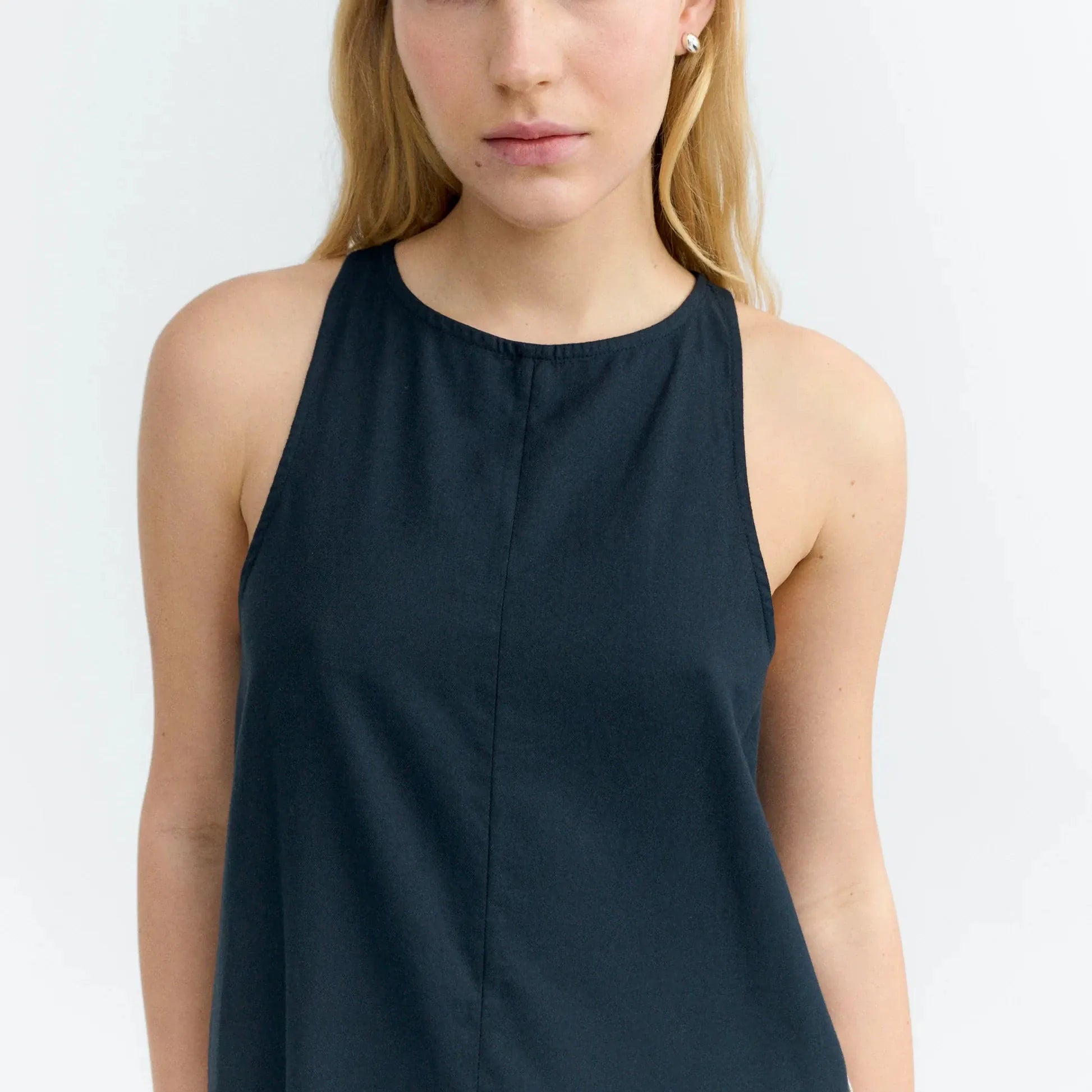 Thinking Mu THINKING MU Kleid Aniela Navy Fish THINKING MU Kleid Aniela Navy Fish