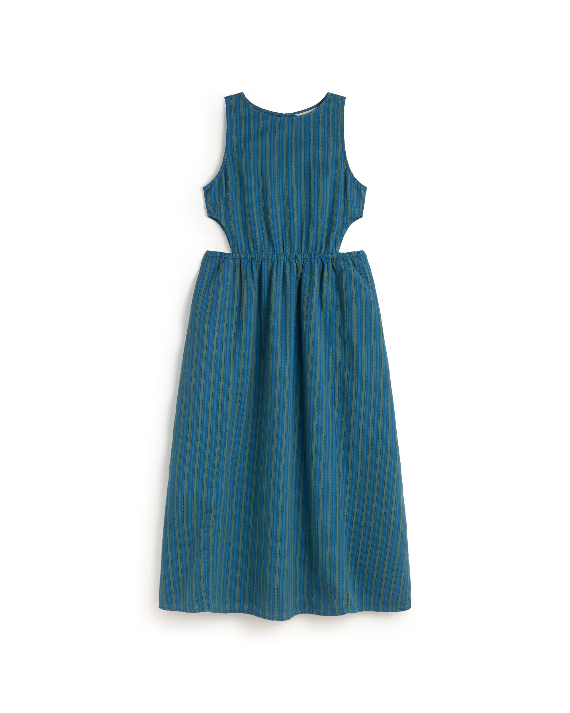 THINKING MU Midikleid gestreift Windsor Kin