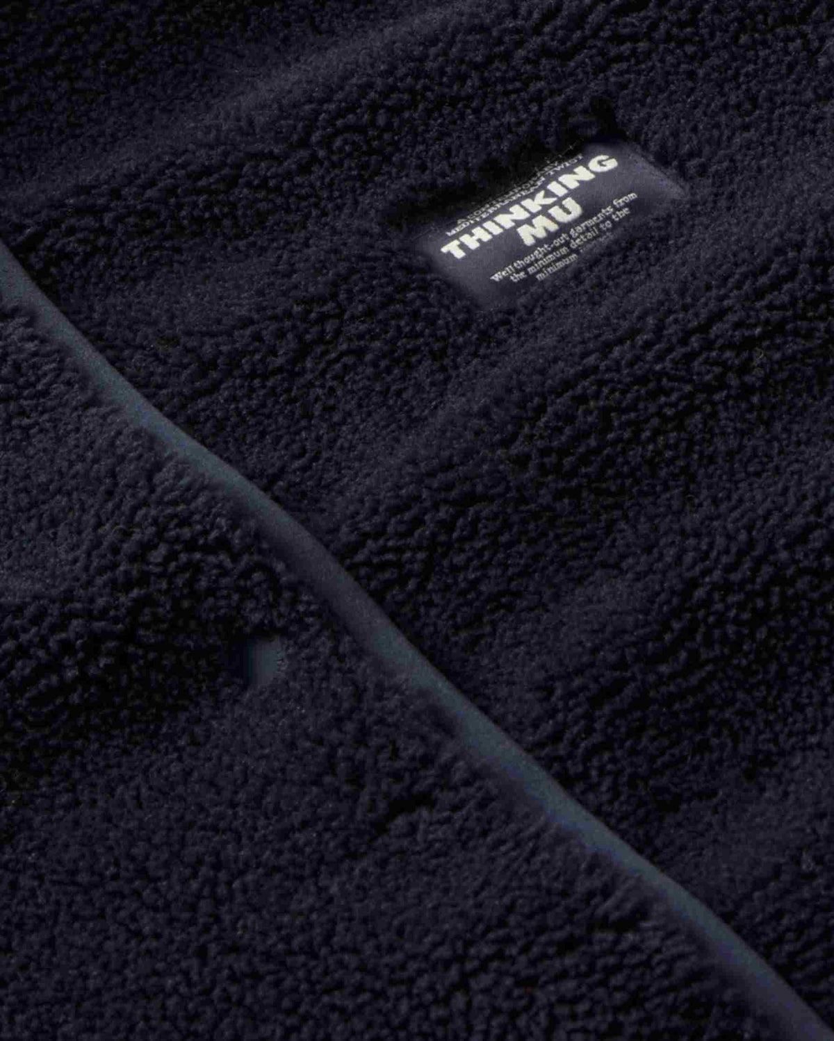 Thinking Mu THINKING MU Dark Navy Fleecejacke Kourtney THINKING MU Dark Navy Fleecejacke Kourtney