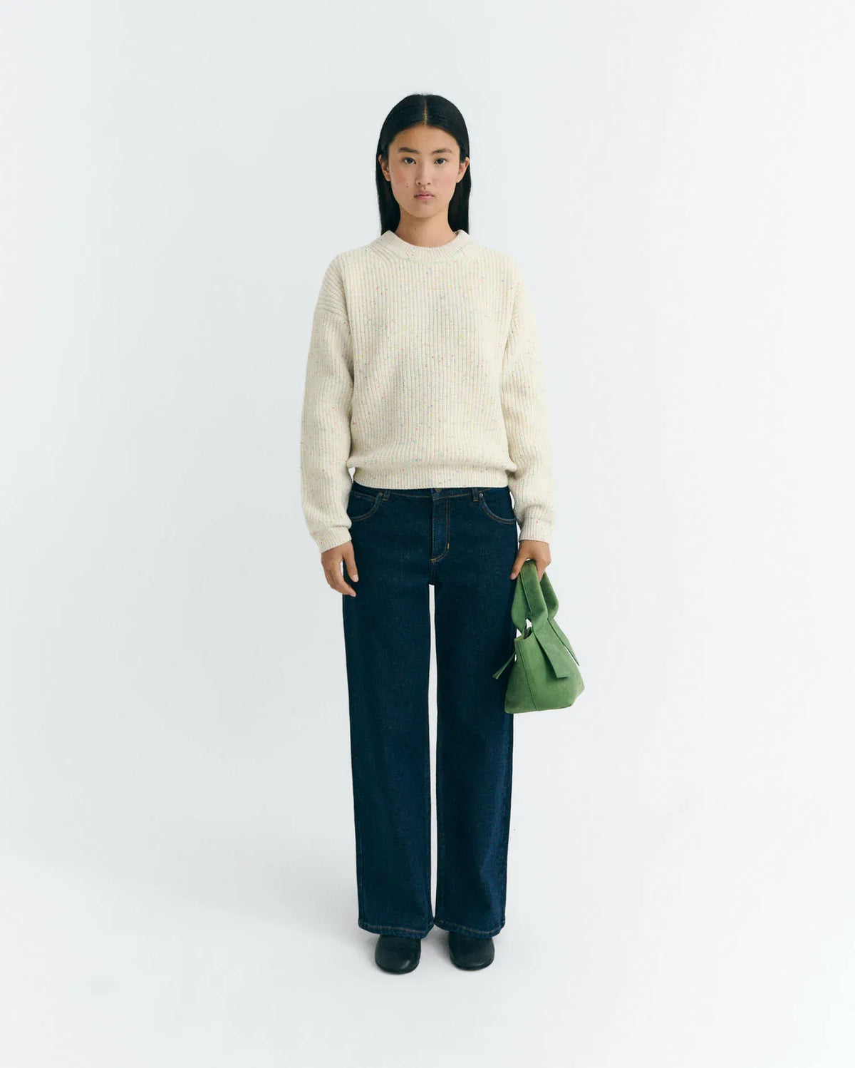 Thinking Mu THINKING MU Pullover Carmen Ecru THINKING MU Pullover Carmen Ecru