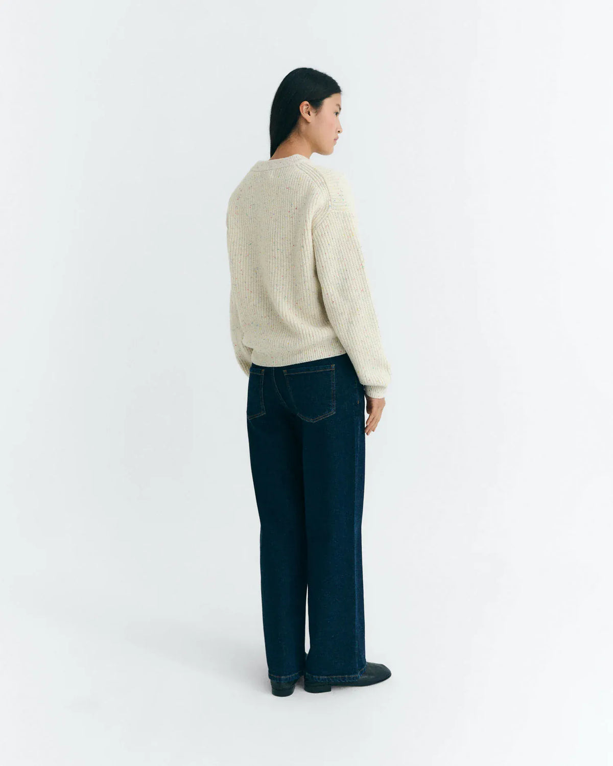 Thinking Mu THINKING MU Pullover Carmen Ecru THINKING MU Pullover Carmen Ecru