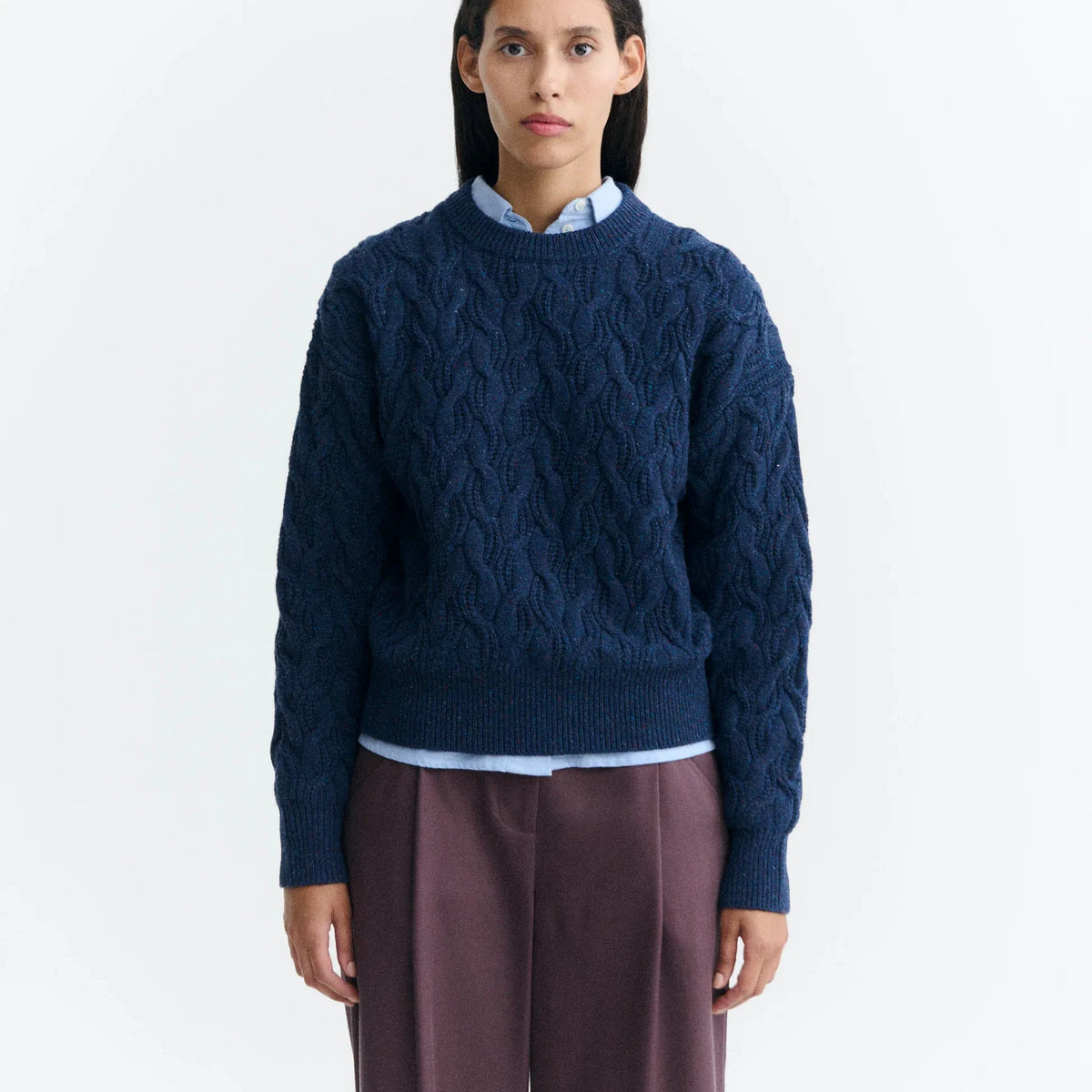 Thinking Mu THINKING MU Carmen Pullover Blau THINKING MU Carmen Pullover Blau