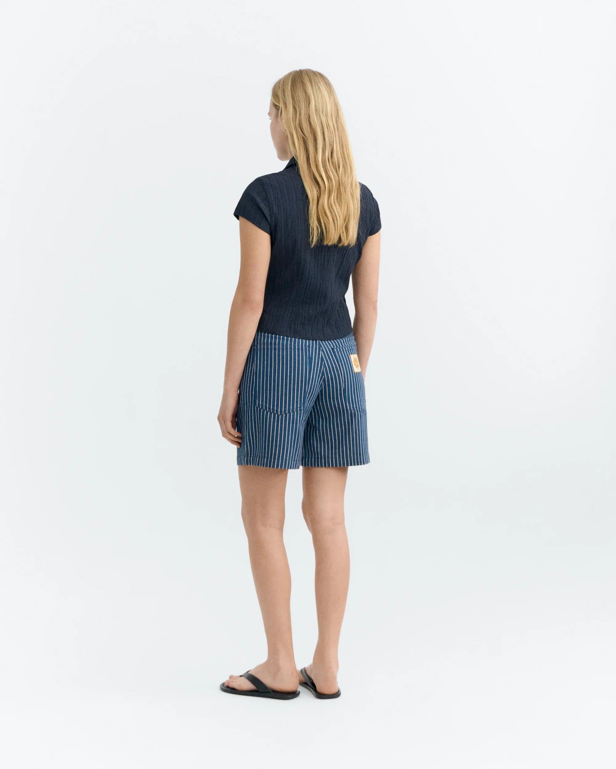 THINKING MU Shorts Streifen Luisa