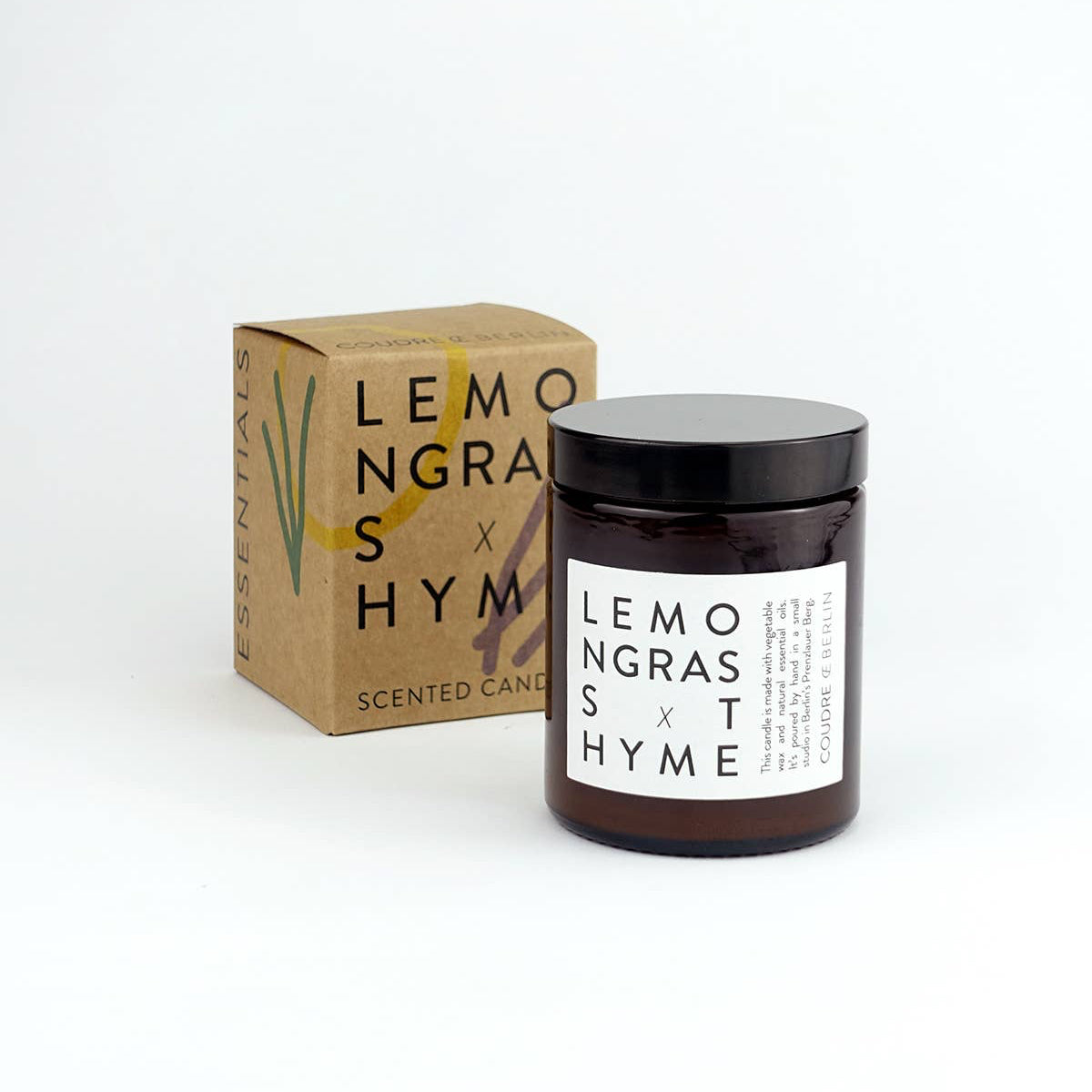 Lemongrass x thyme / ESSENTIALS Duftkerze