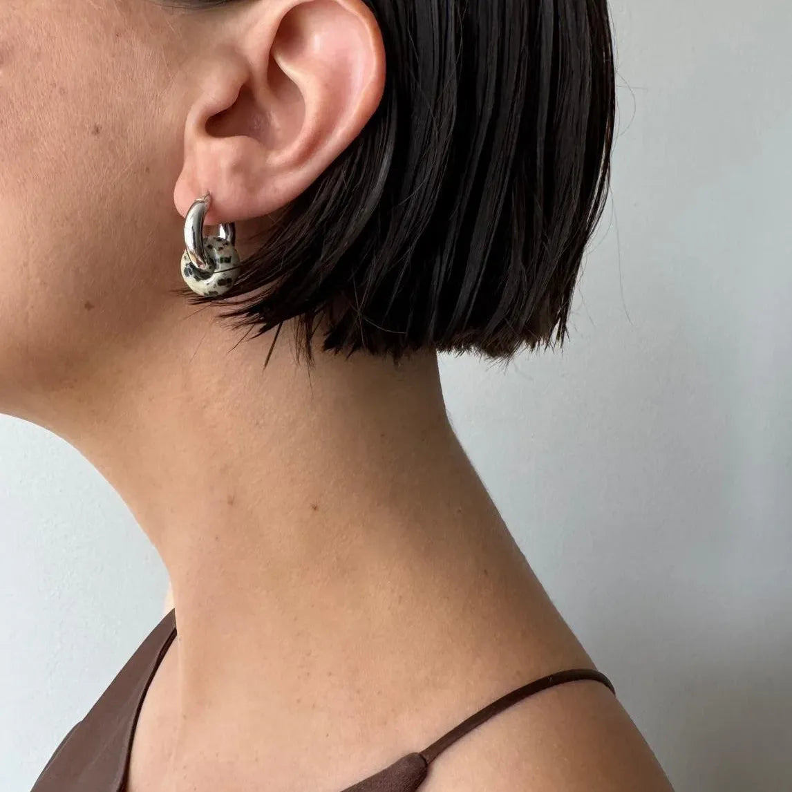 Apato7 apato7 APATO 7 Donut Earring Dalmatiner