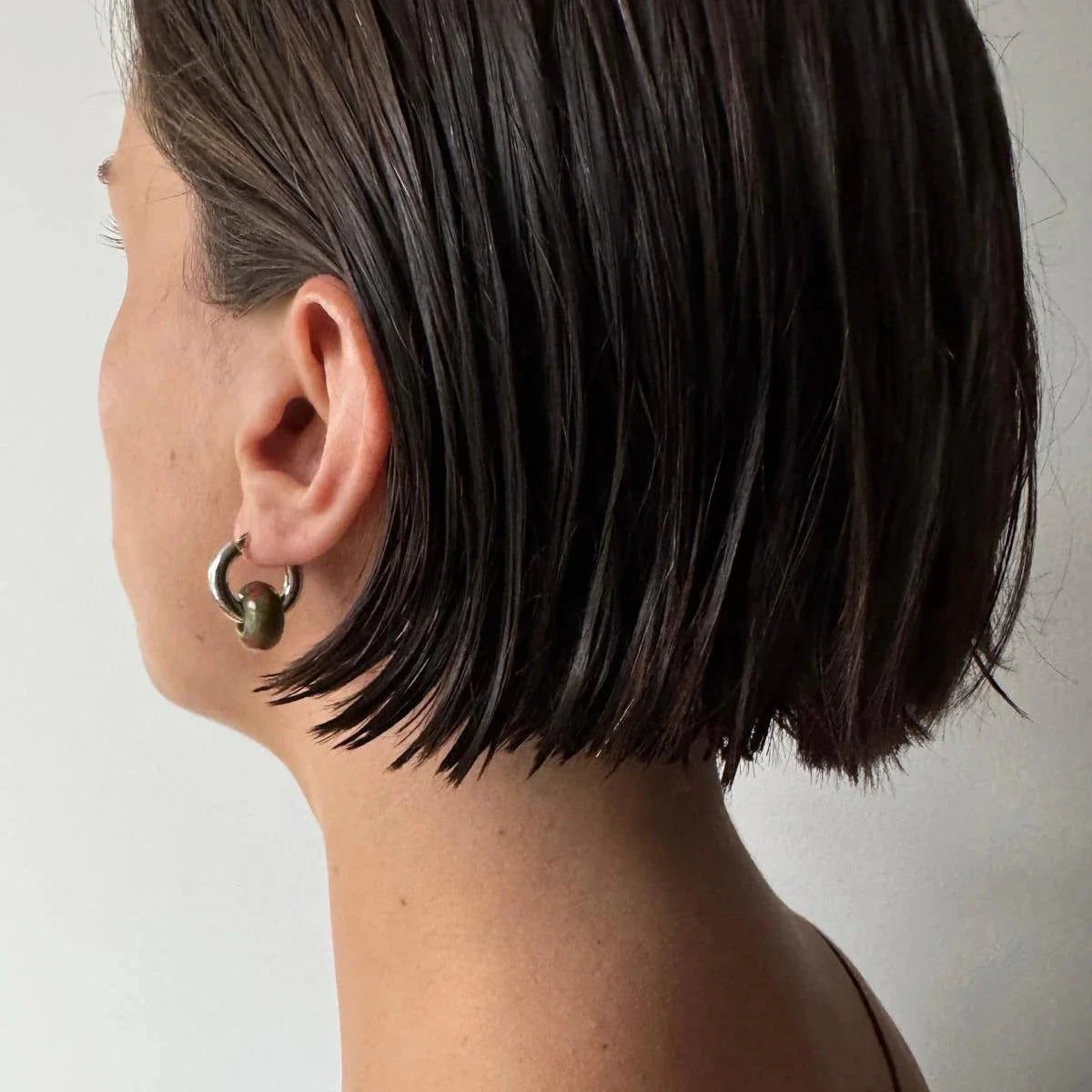 Apato7 apato7 APATO 7 Donut Earring Unakite