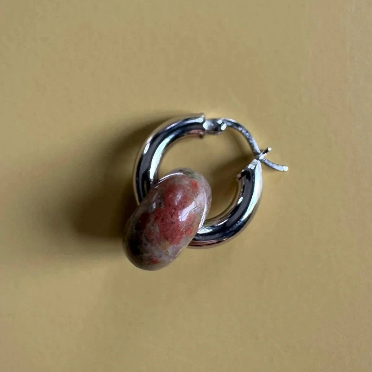 Apato7 apato7 APATO 7 Donut Earring Unakite