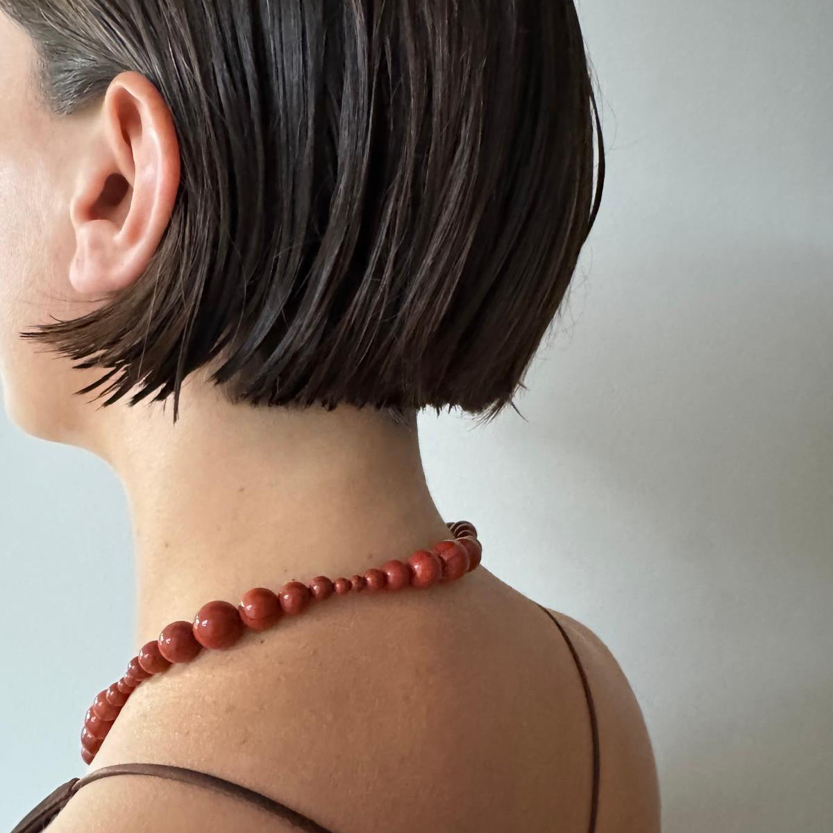 Apato7 apato7 APATO 7 PURA Red Jaspis Necklace