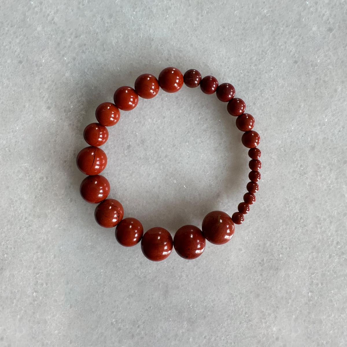 Apato7 apato7 APATO 7 ROW Roter Jaspis Bracelet