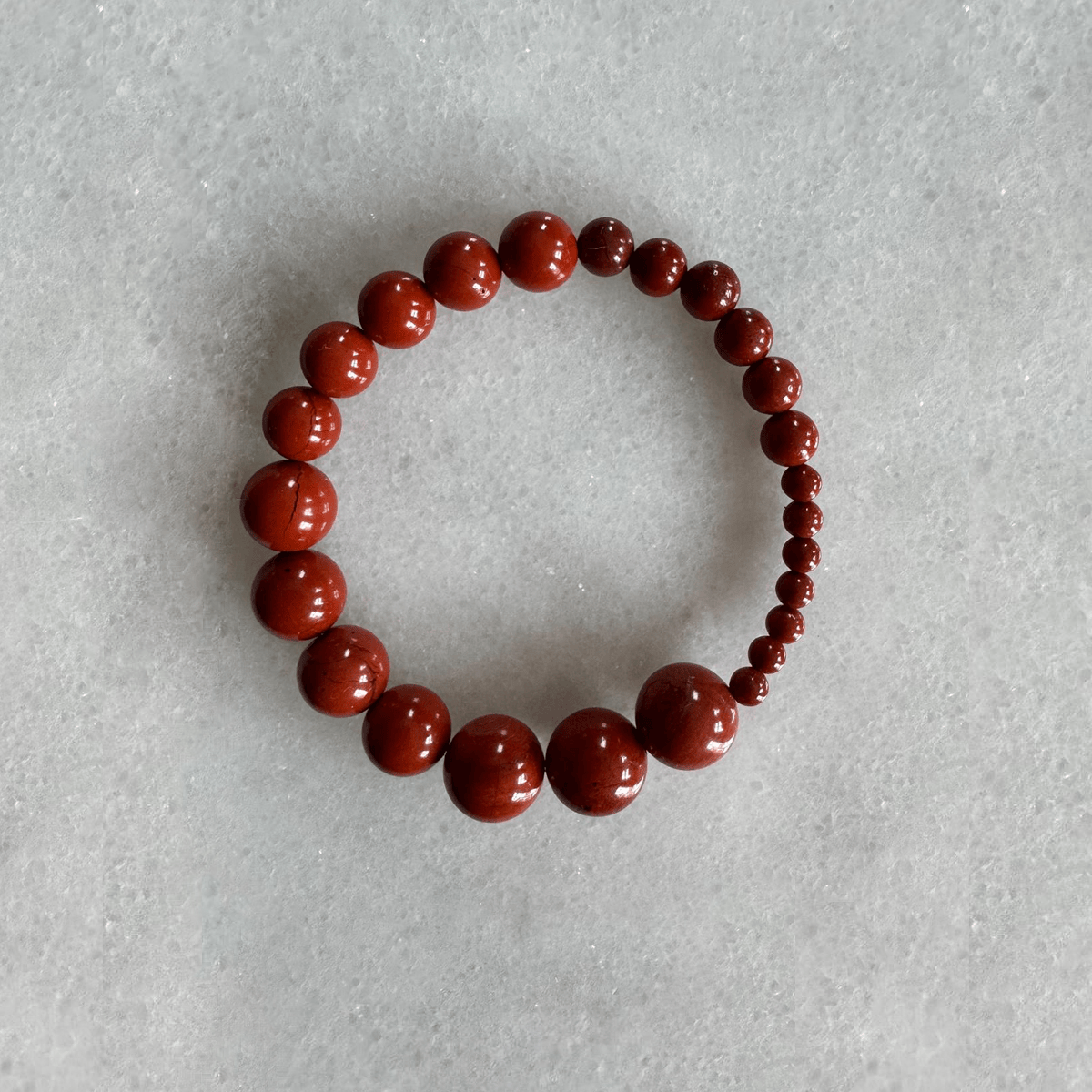 Apato7 apato7 APATO 7 ROW Roter Jaspis Bracelet