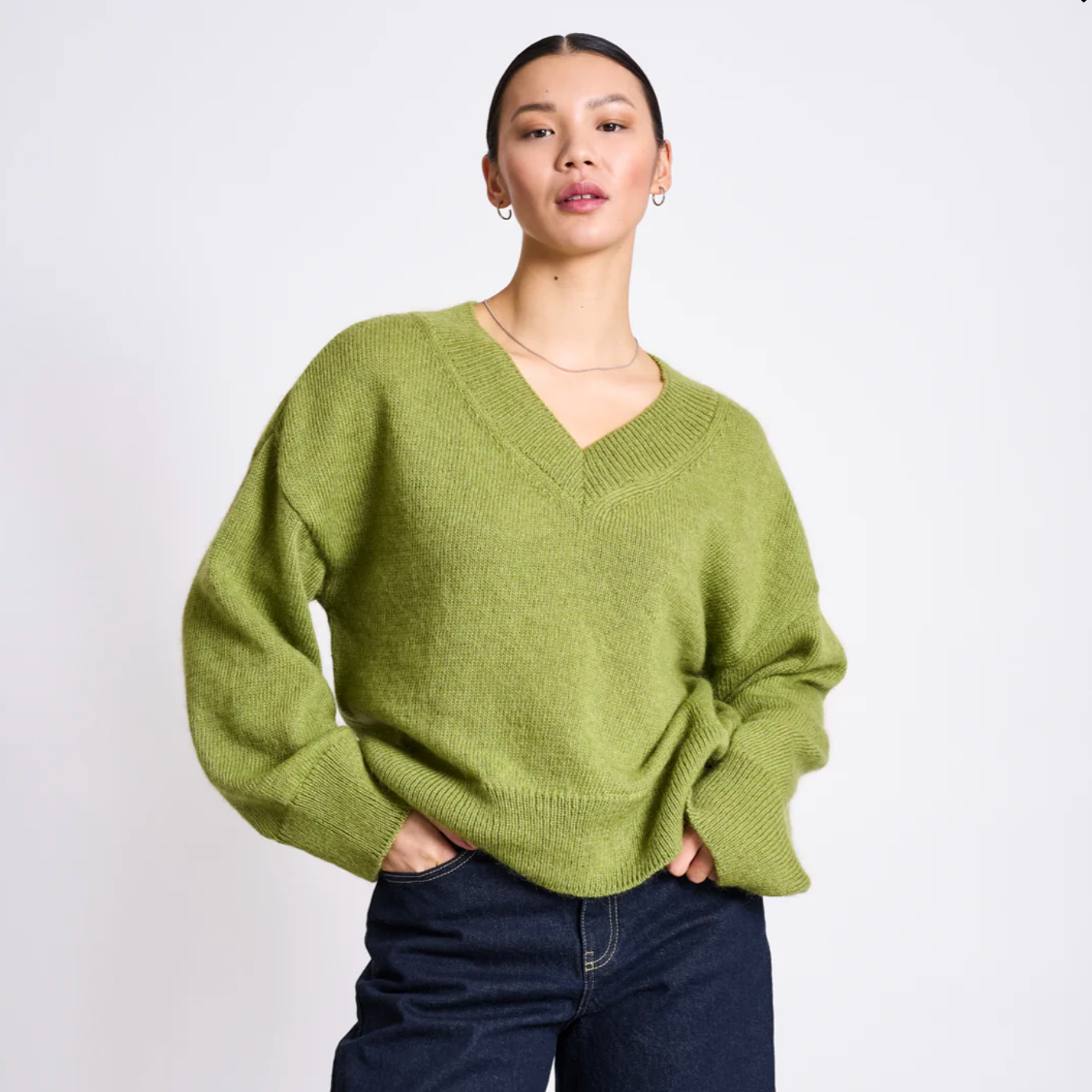 JAN 'N JUNE JAN 'N JUNE JANN JUNE Mohair Pullover YICA