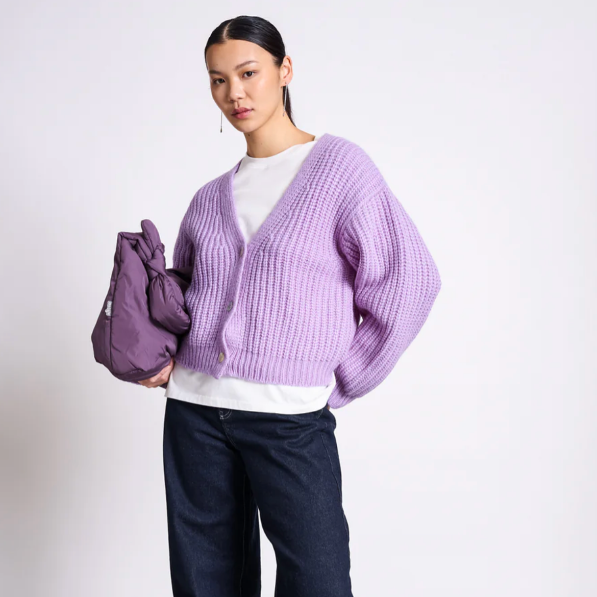 JAN 'N JUNE JAN 'N JUNE JANN JUNE Oversized Cardigan WOOLY LENA