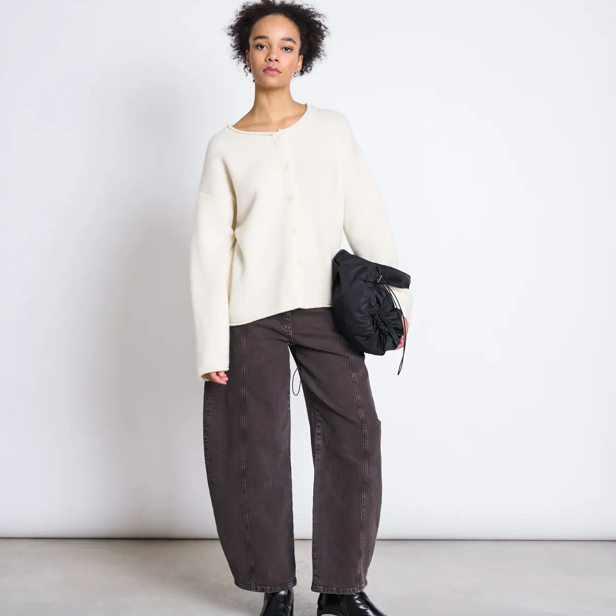 JAN 'N JUNE JAN 'N JUNE JANN JUNE Oversized Woll Cardigan Tinco