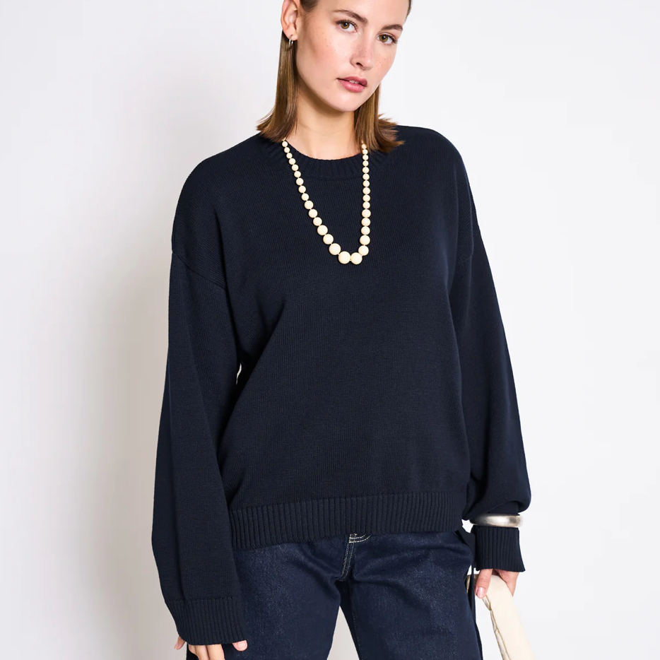 JAN 'N JUNE JAN 'N JUNE JANN JUNE Tie Sweater Caper Nightfall