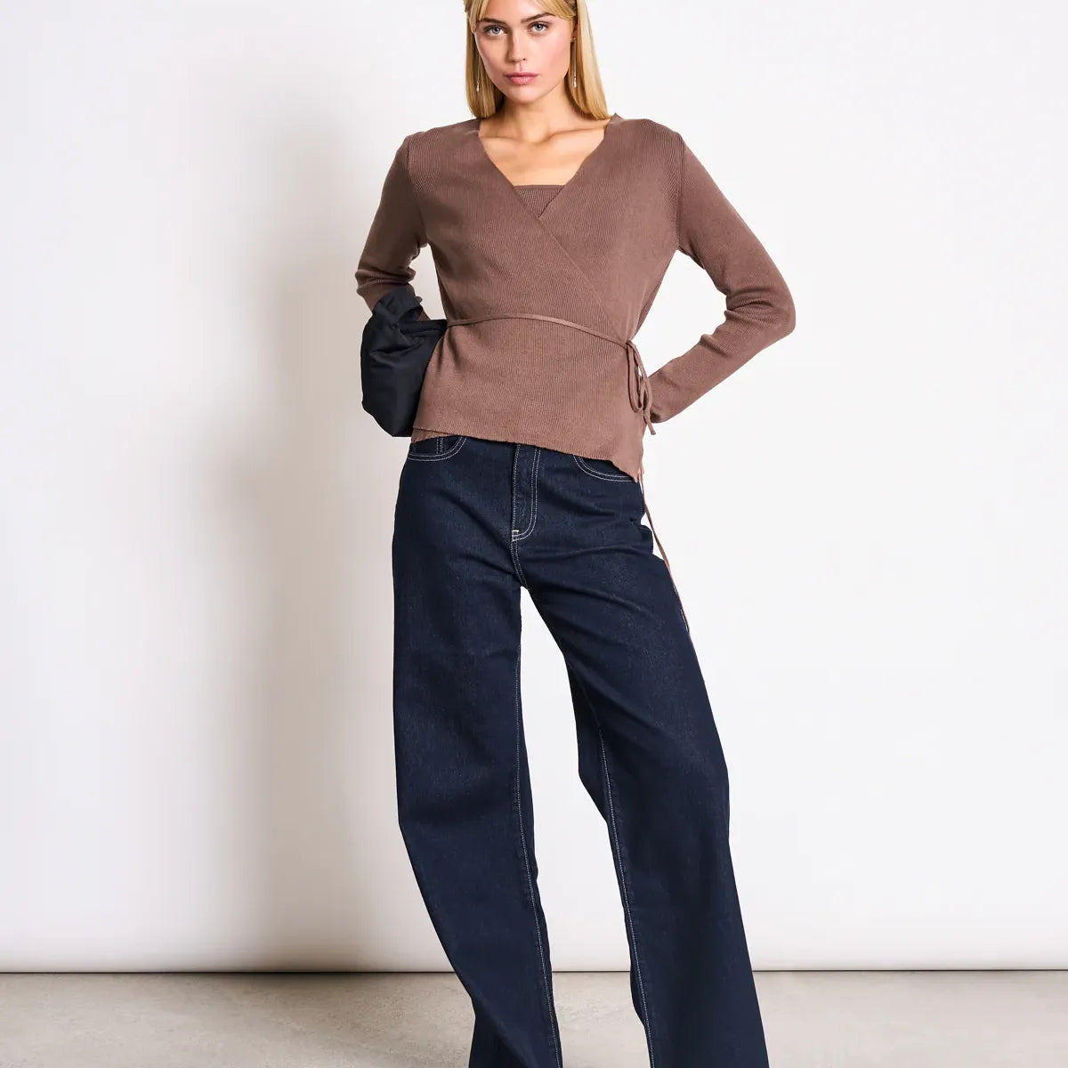 JAN 'N JUNE JAN 'N JUNE JANN JUNE Zari Wrap Cardigan