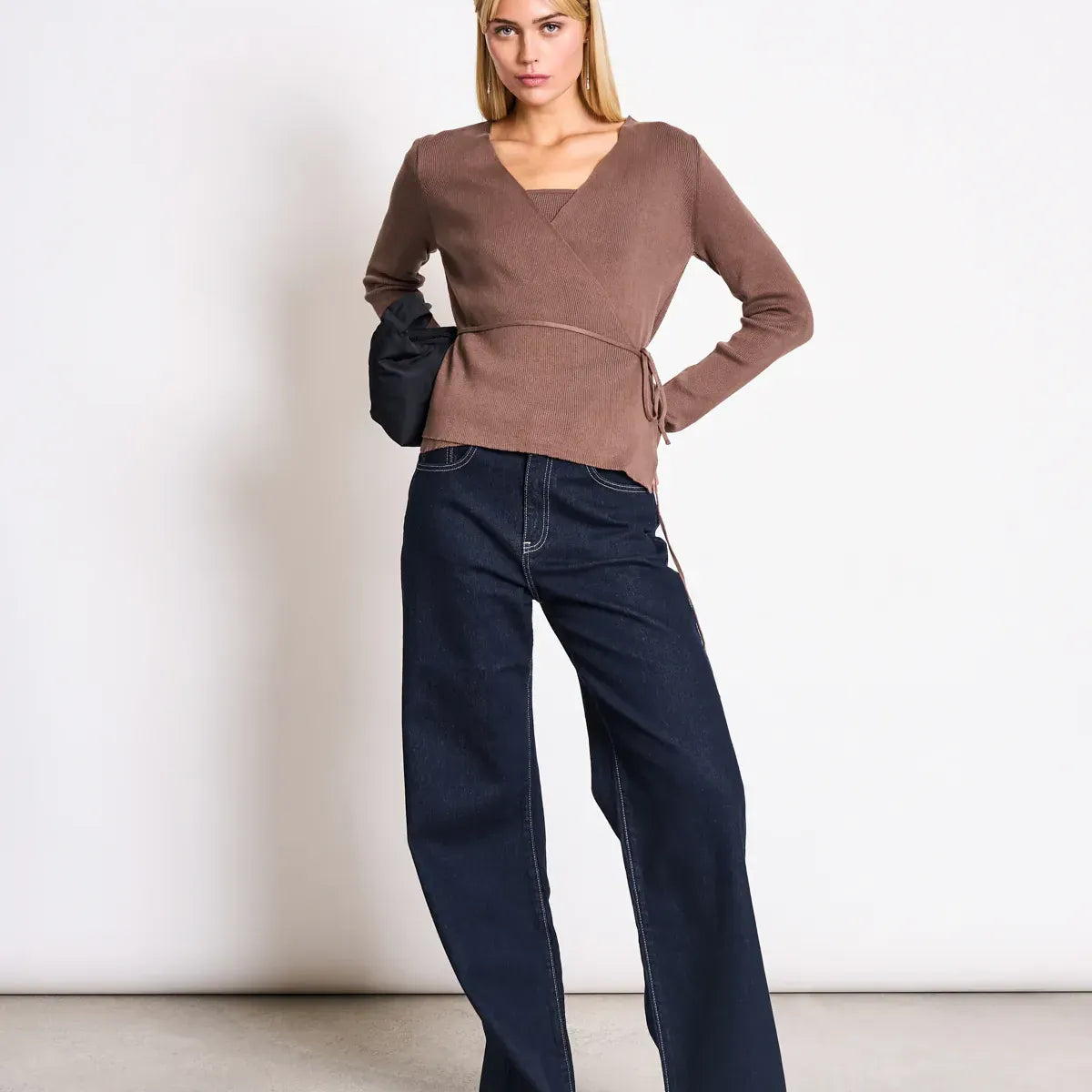 JAN 'N JUNE JAN 'N JUNE JANN JUNE Zari Wrap Cardigan