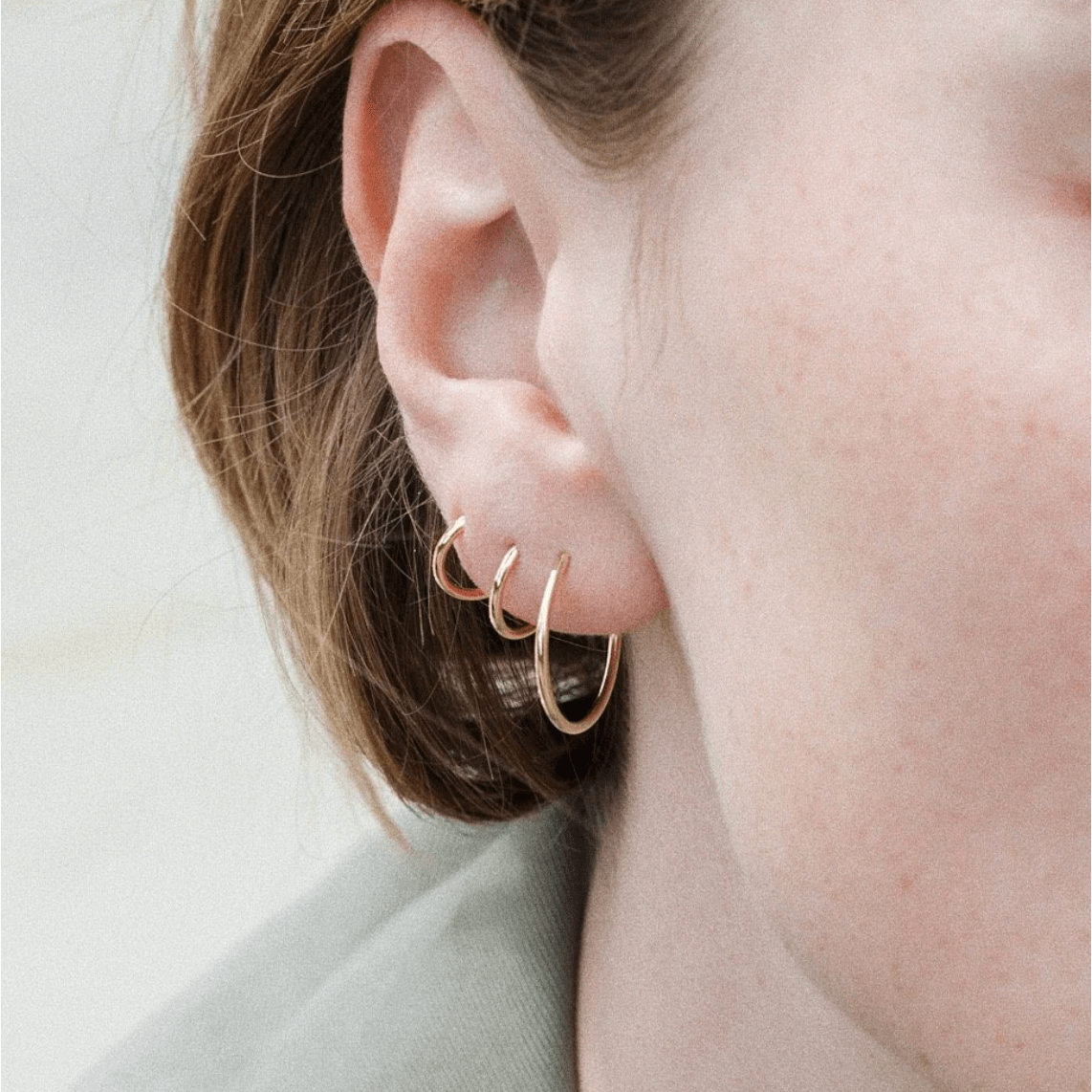 Jukserei Jukserei JUKSEREI Hoop Small Ohrringe