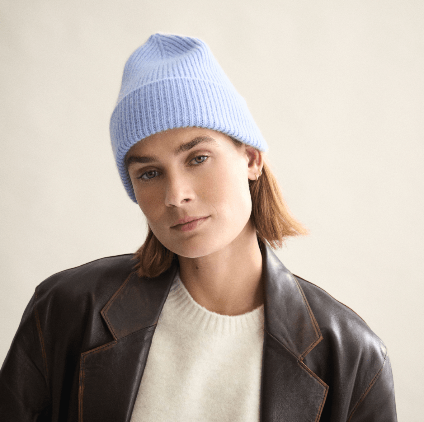 Le Bonnet Beanie Light Blue Sky Le Bonnet Mütze