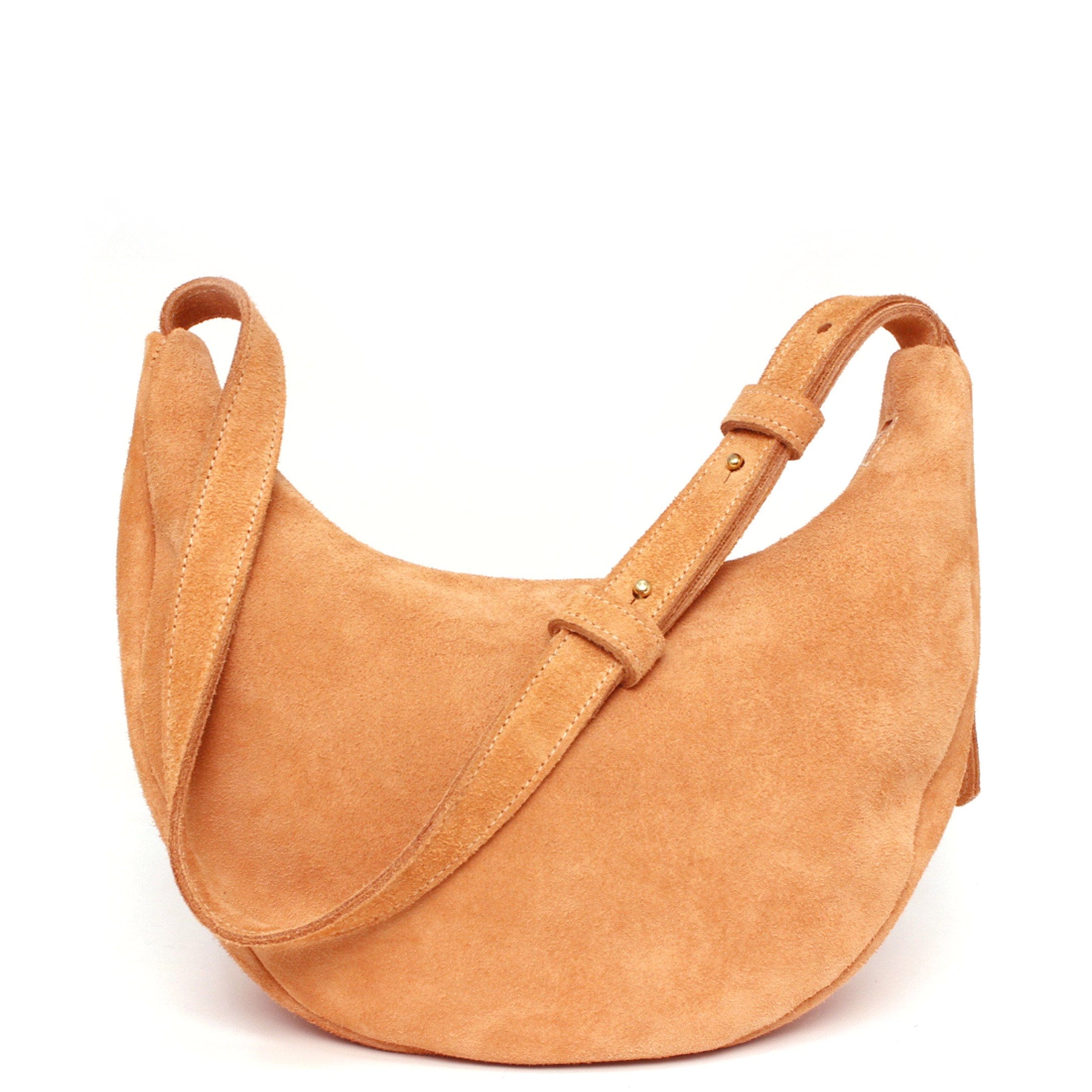 Marin et Marine Bauchtasche Caramel Lune Bag Leder Caramel