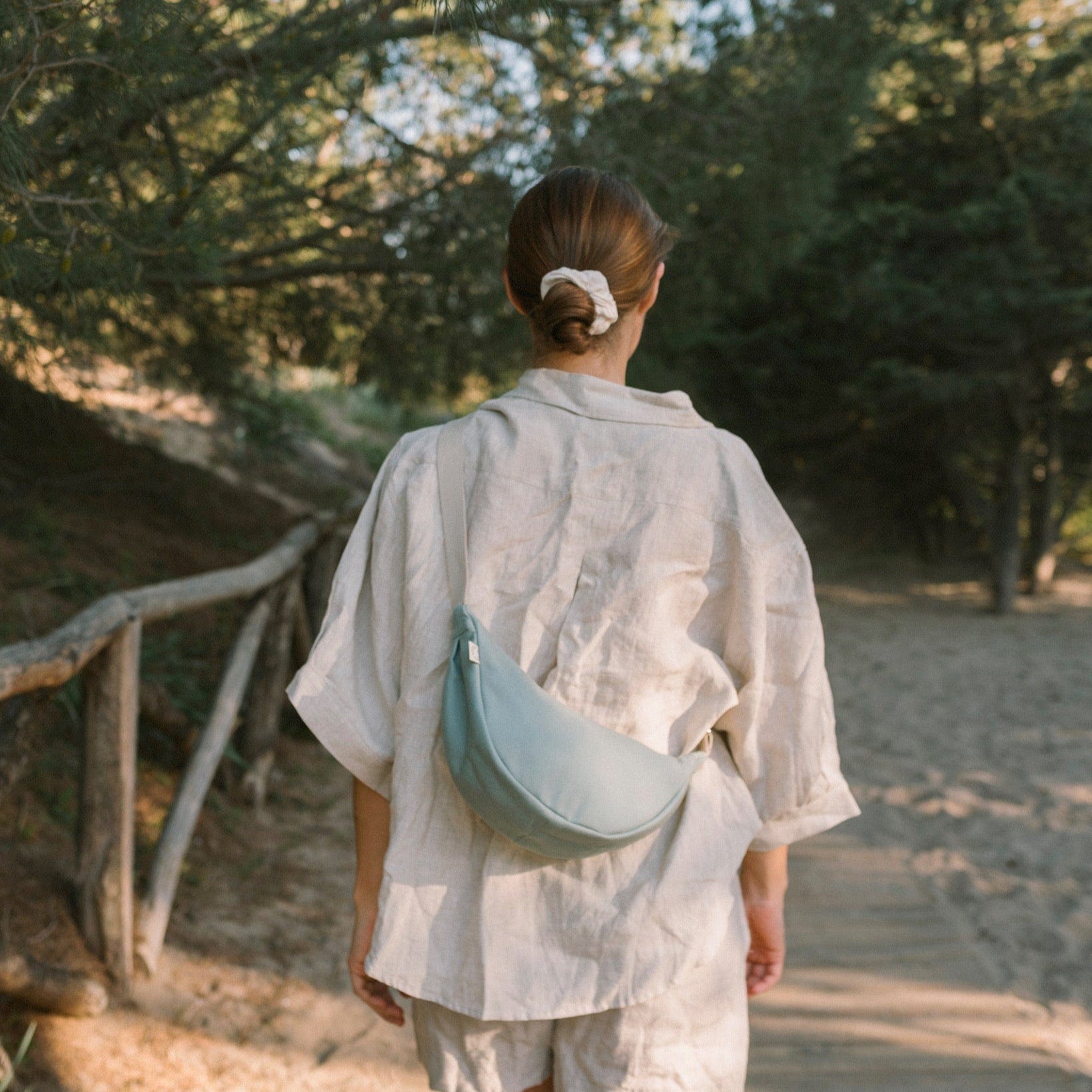 Marin et Marine Bauchtasche Celadon Lune Bag Color Celadon