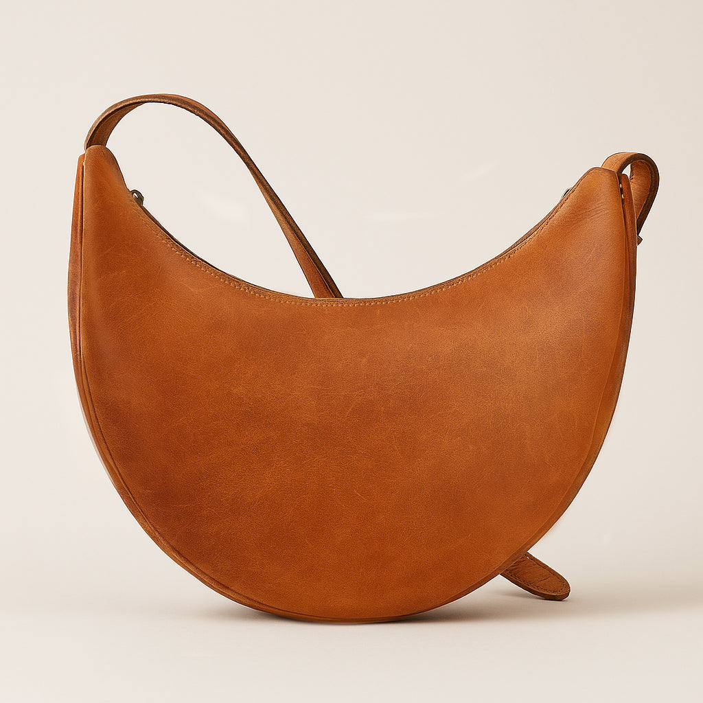 Marin et Marine Bauchtasche Lune Bag Leder Natural