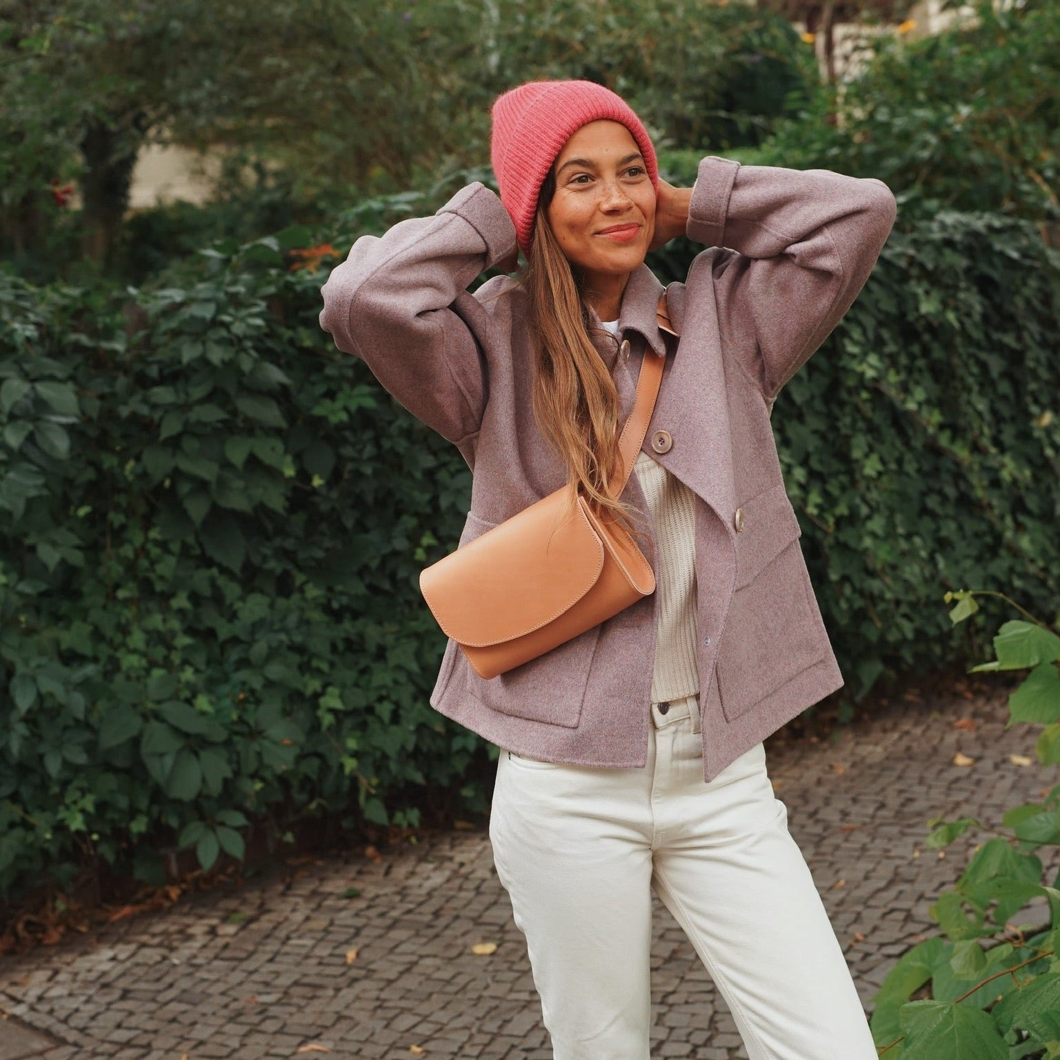 Marin et Marine Bauchtasche Paris Bag Natural