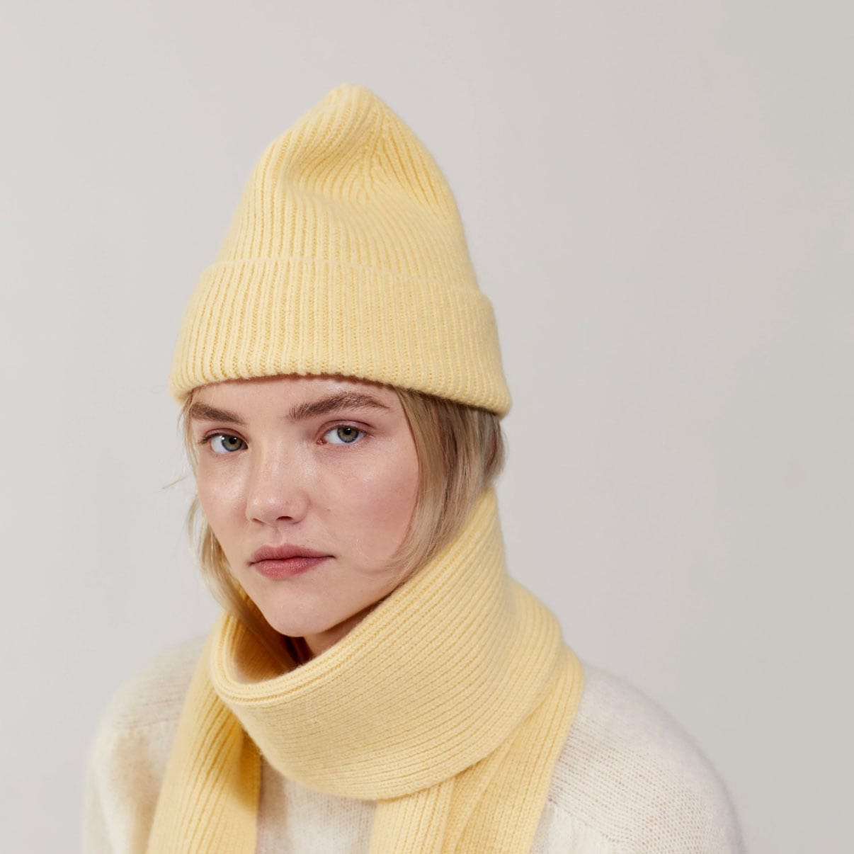 Marin et Marine Beanie Blonde Le Bonnet Beanie
