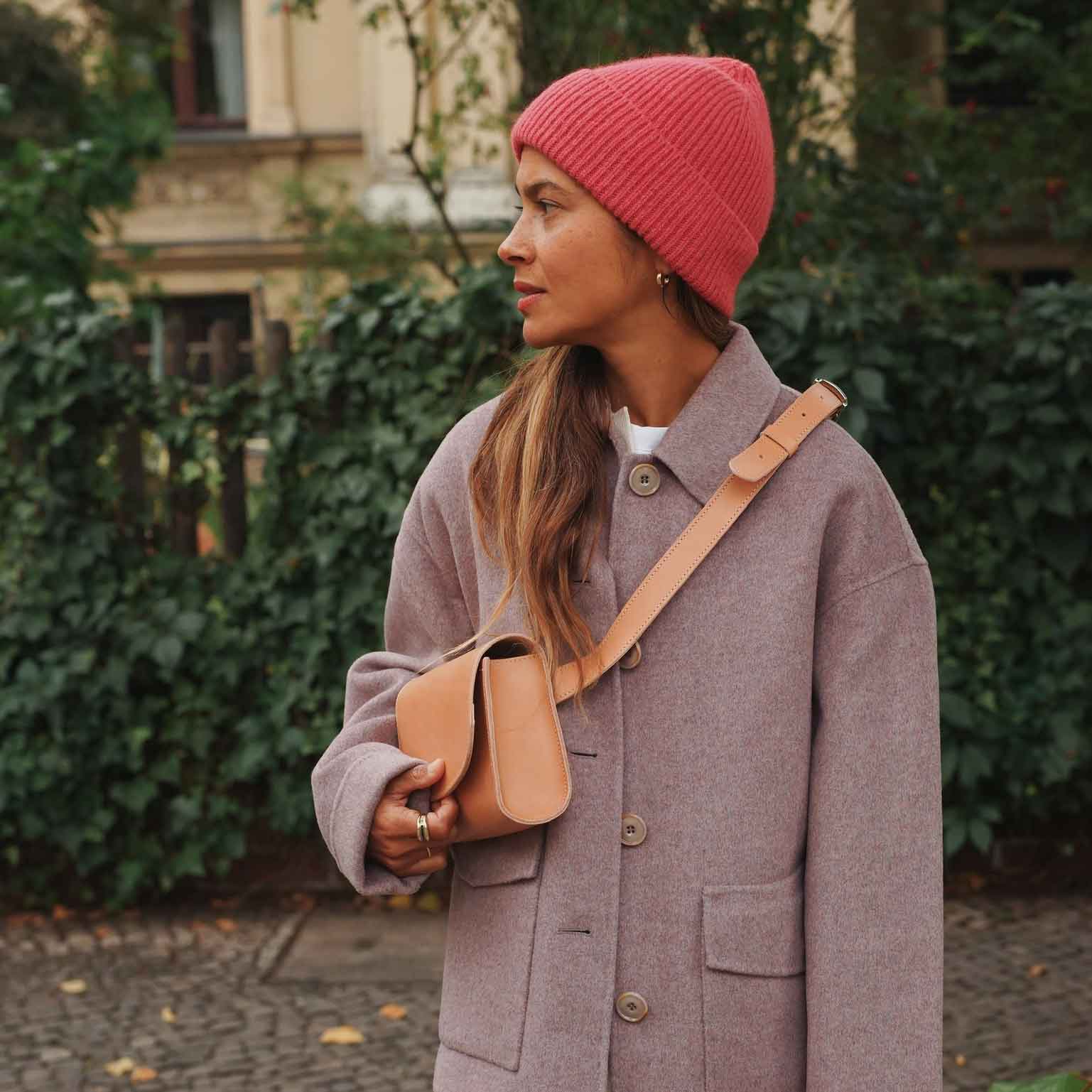 Marin et Marine Beanie Fuchsia Le Bonnet Beanie
