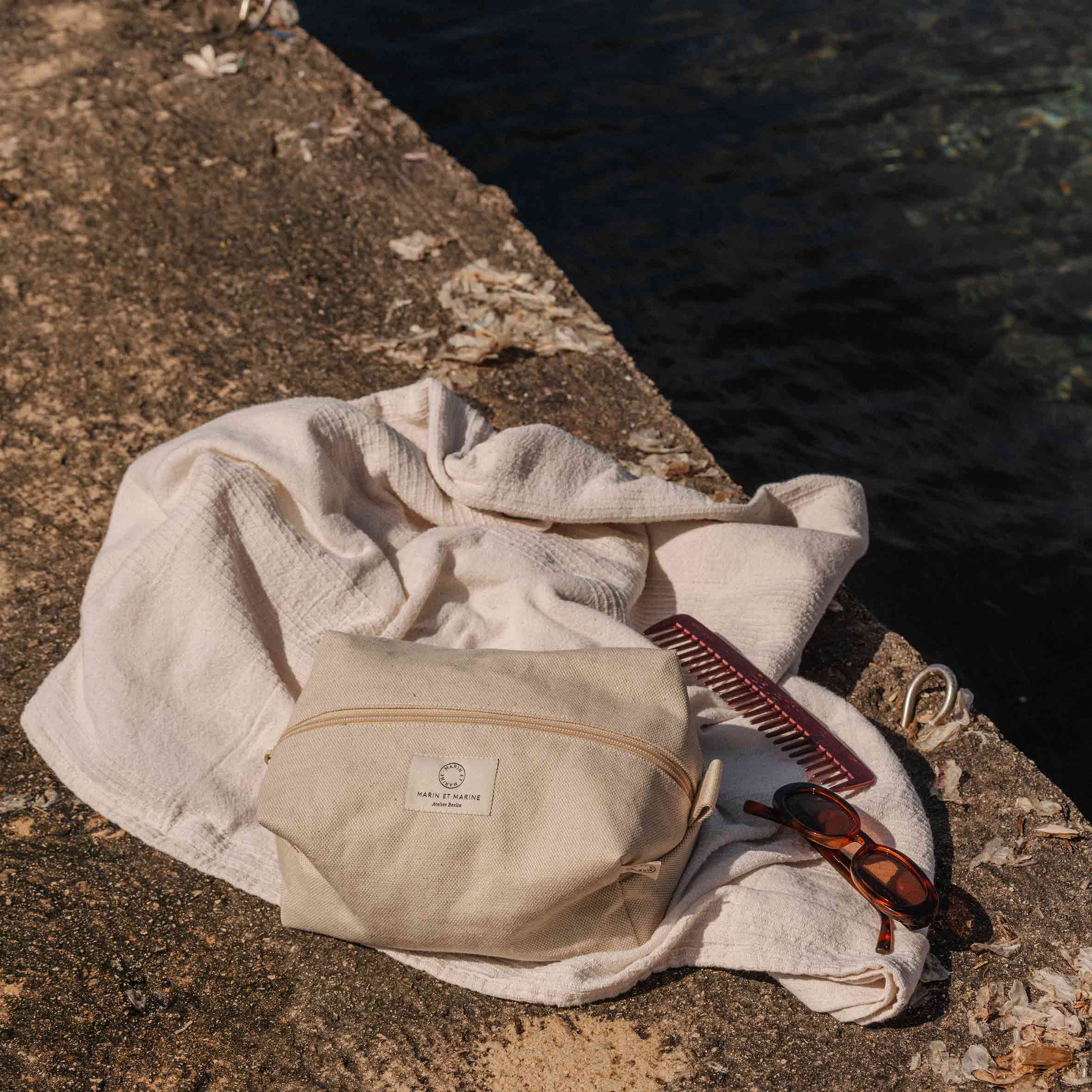 Marin et Marine kulturtasche Pouch Vacances