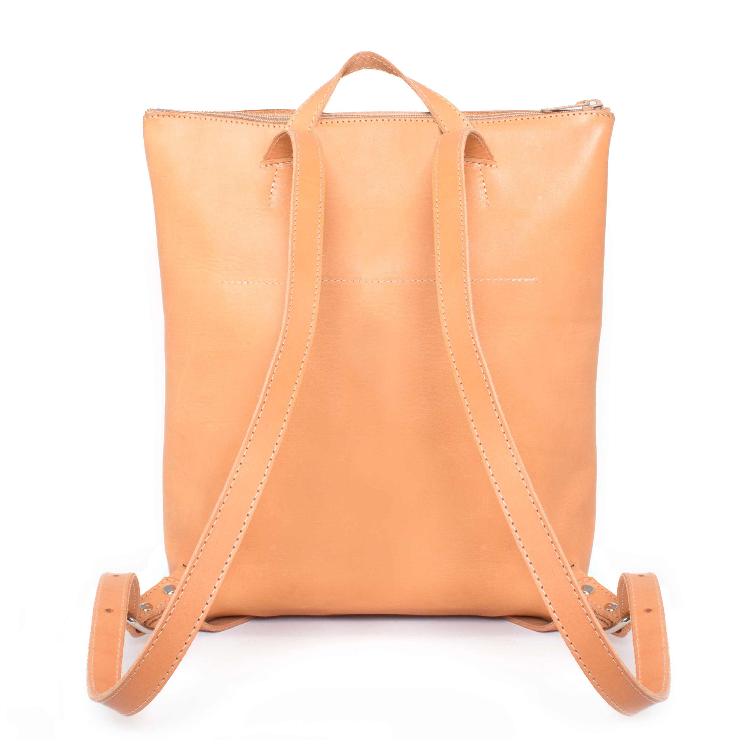 marin et marine Leather Backpack Leder Rucksack