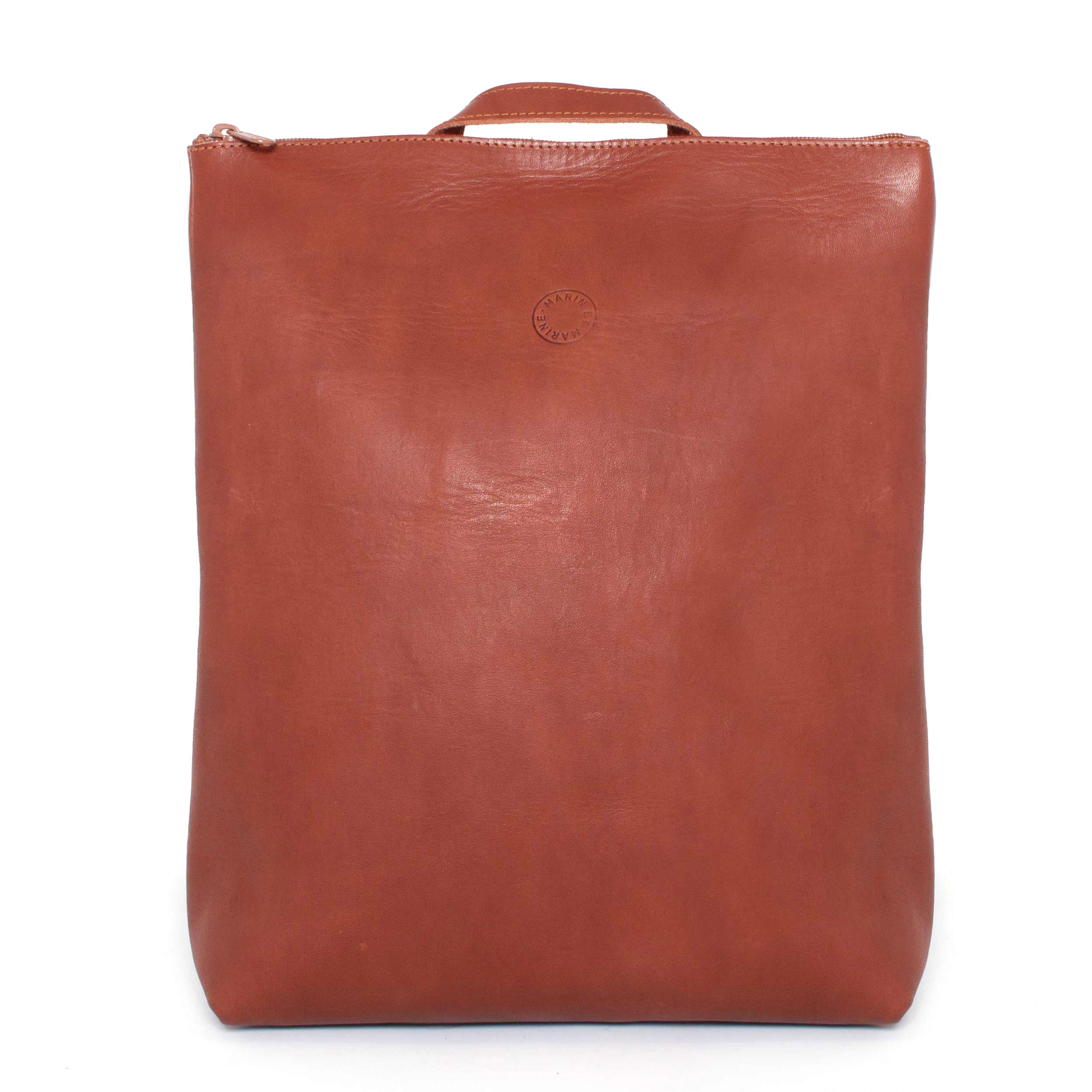 marin et marine Leather Backpack Leder Rucksack