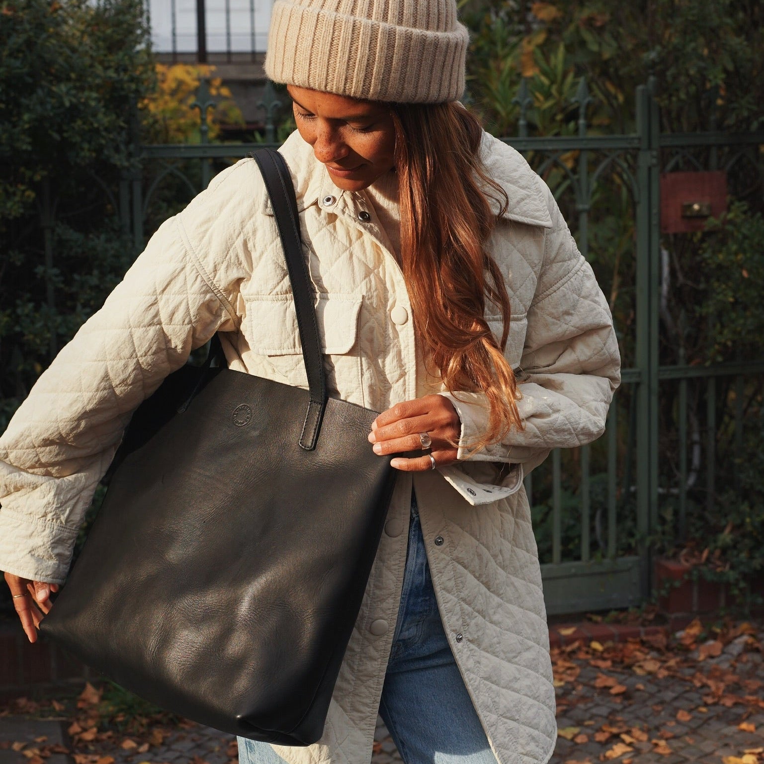 Marin et Marine Shopper Éternelle Shopper Black